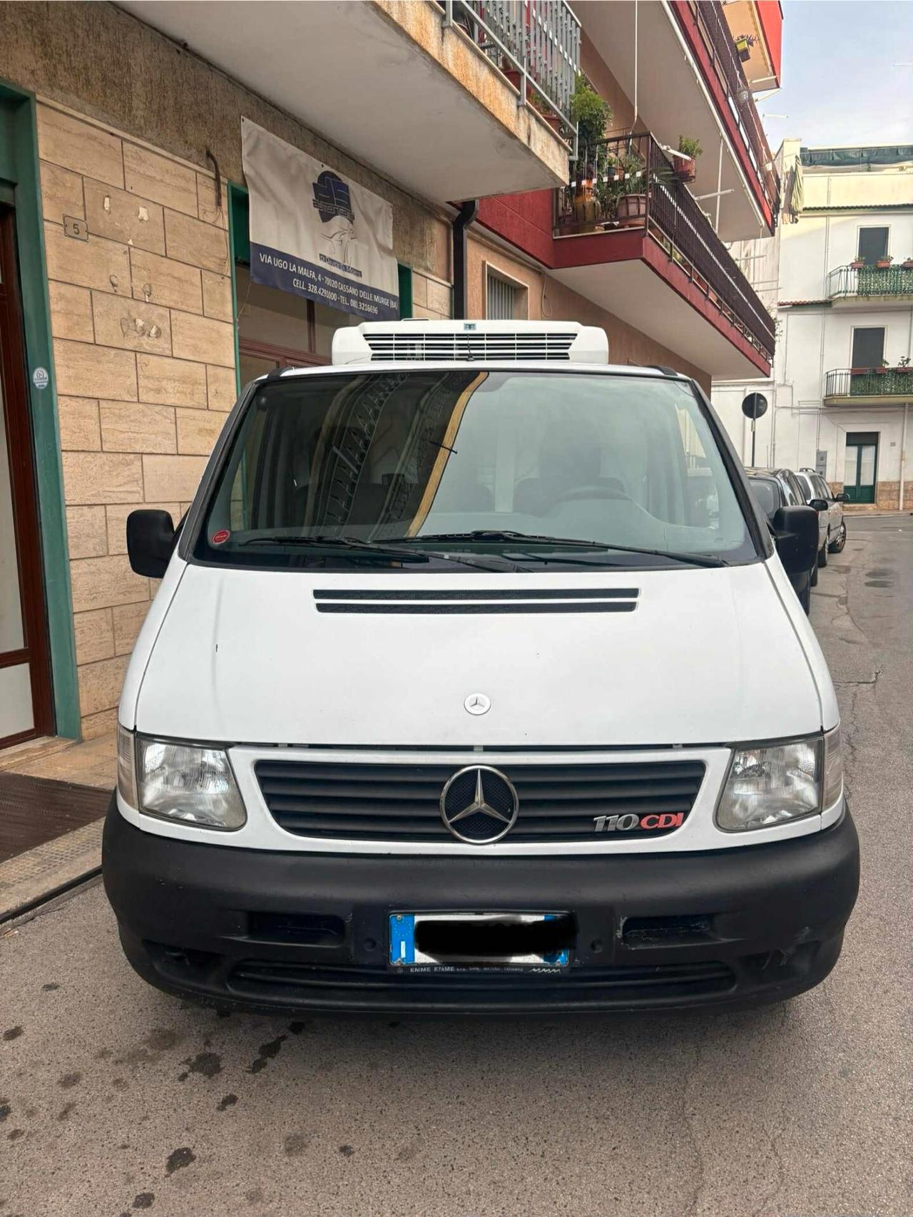 MERCEDES VITO COIBENTATO CON CERTIFICATO ATP FRIGO