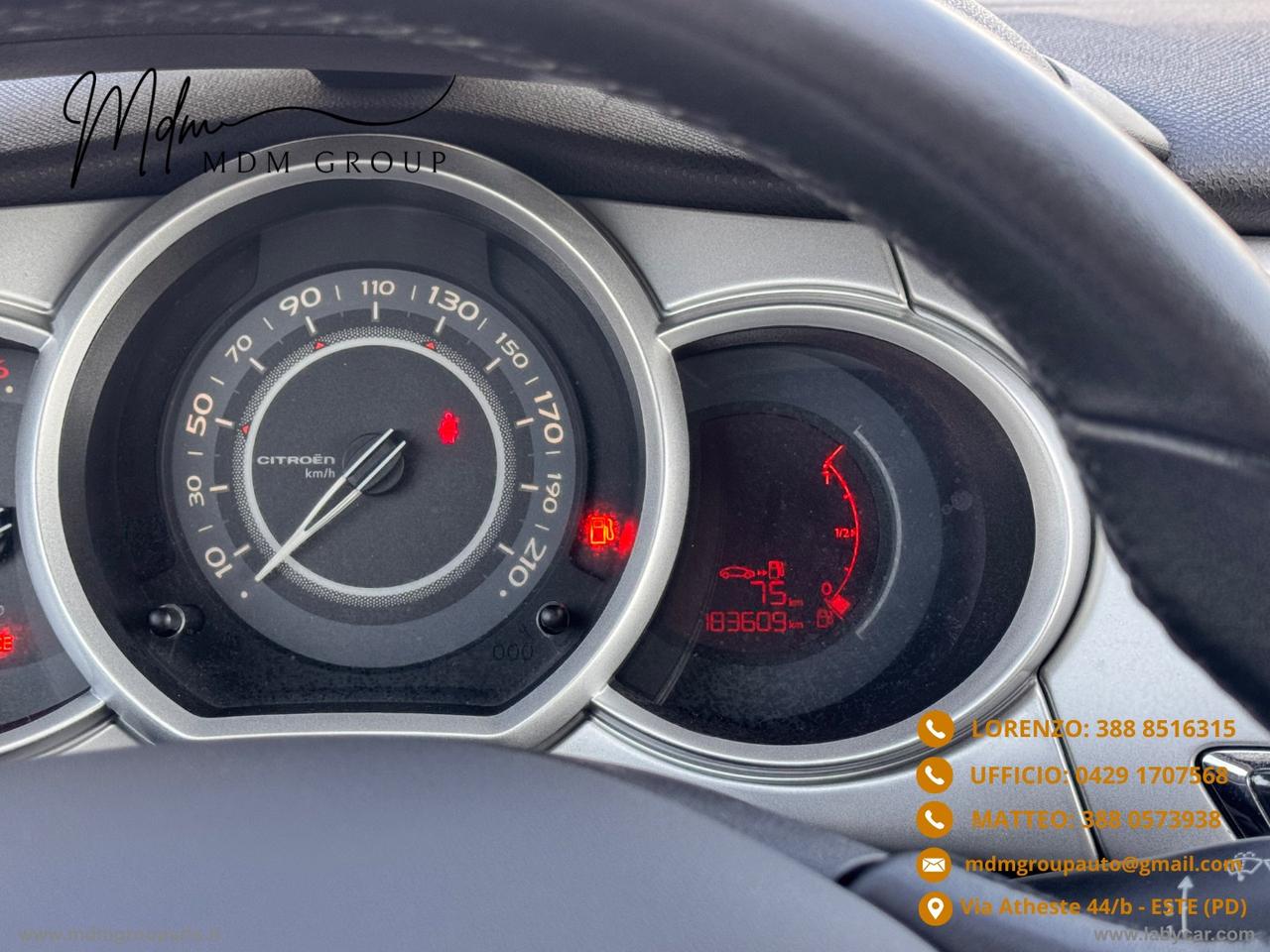 CITROEN C3 1.4 HDi 70 Exclusive OK NEOPATENTATO