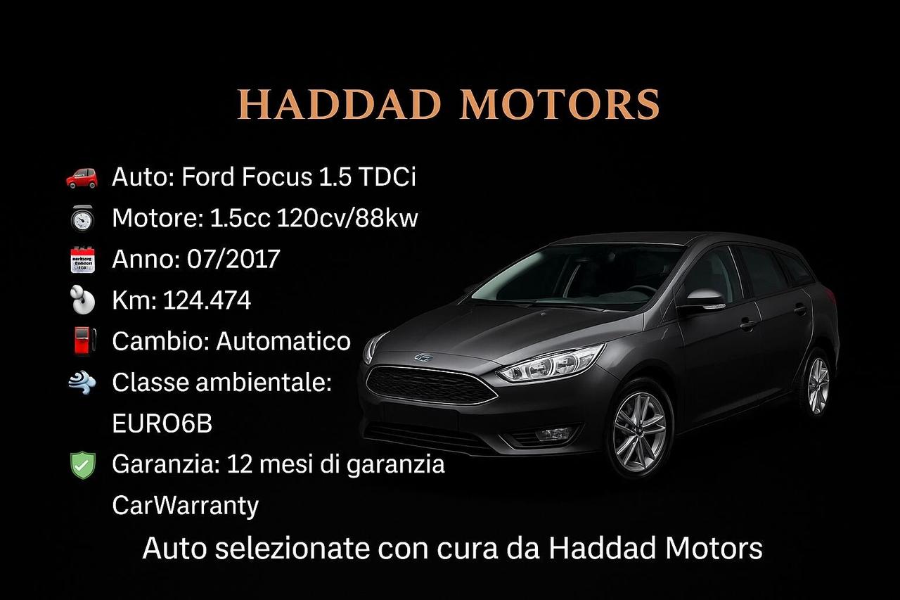 Ford Focus 1.5 TDCi 120 CV Start&Stop SW Business