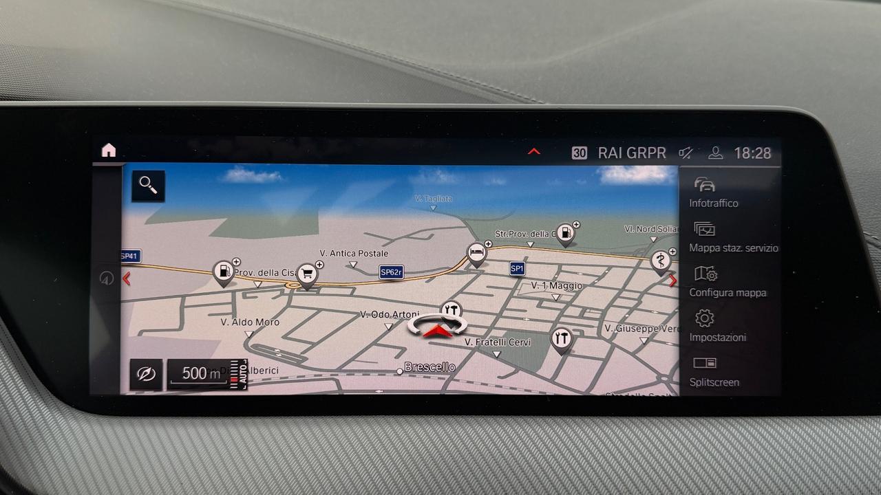 BMW 116D 1.5 LUXURY AT7 116 CV - VIRTUAL COCKPIT, TETTO APRIBILE, SEDILI IN PELLE
