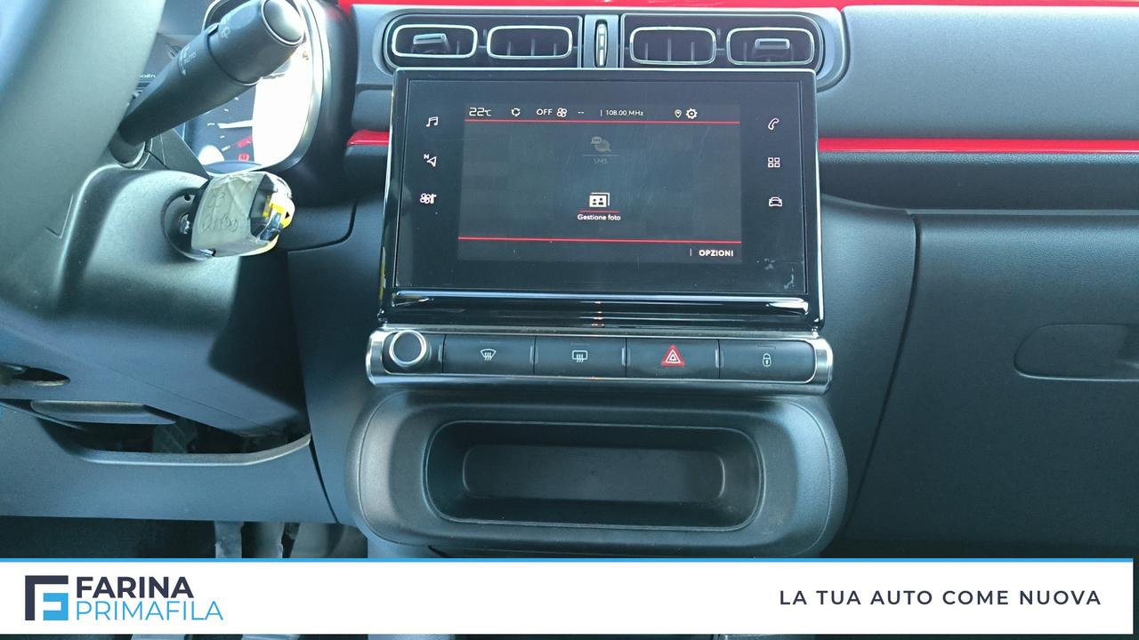 CITROEN C3 III 2017 - C3 1.2 puretech Shine s&s 83cv my18