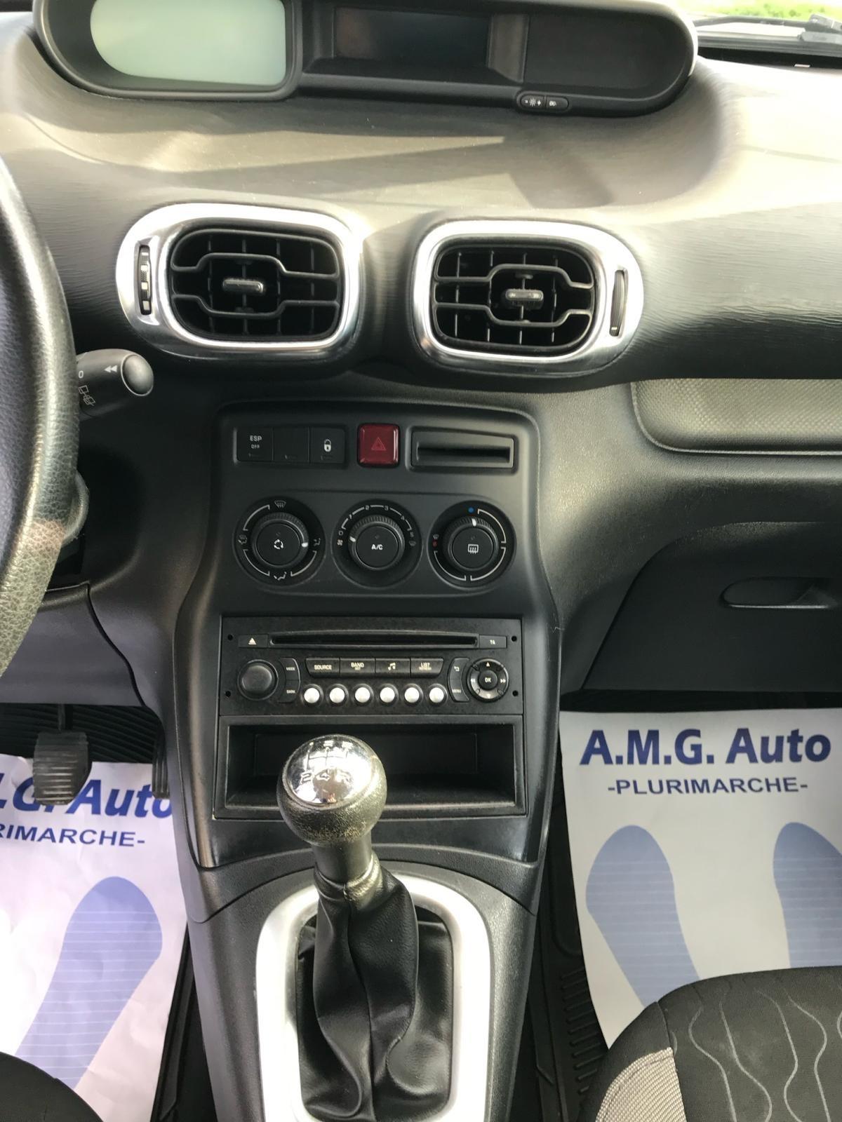 Citroen C3 Picasso 1.4 95 CV 70 KW benz GPL Exclusive