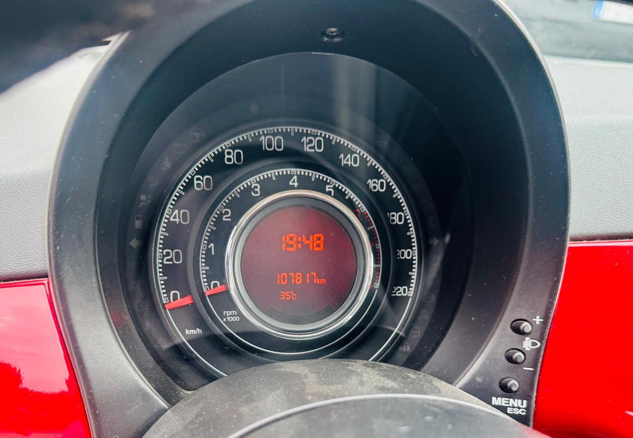 Fiat 500 1.2 Lounge 100 mila Km!!!!!!!!