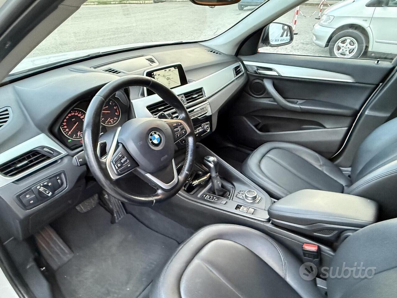 BMW X1 18D S DRIVE NAVI PELLE garanzia 24 mesi