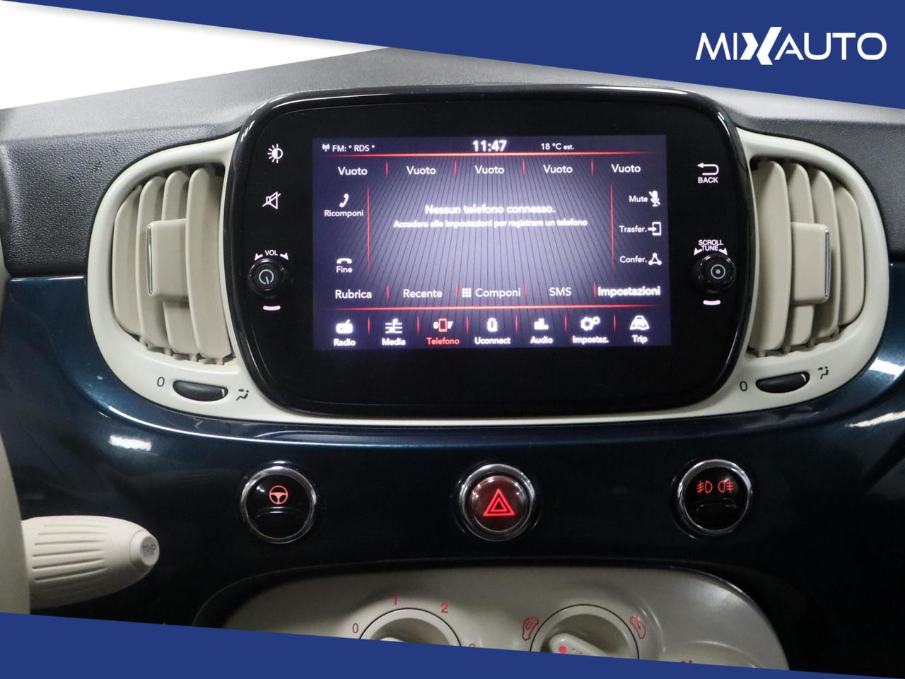 Fiat 500 1.0 Hybrid Connect 70CV EU6
