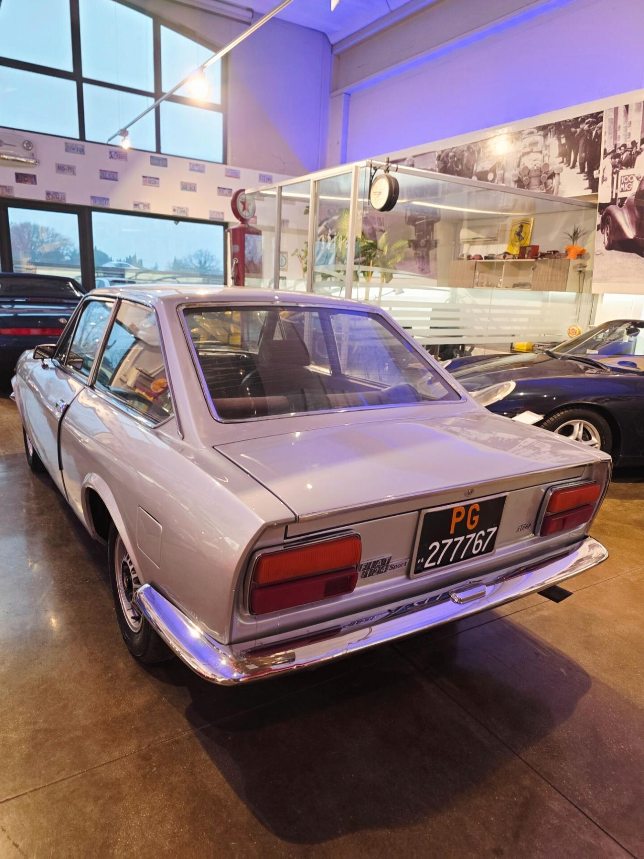 Fiat 124 Coupe coupe' 1.6 cc Targhe originali