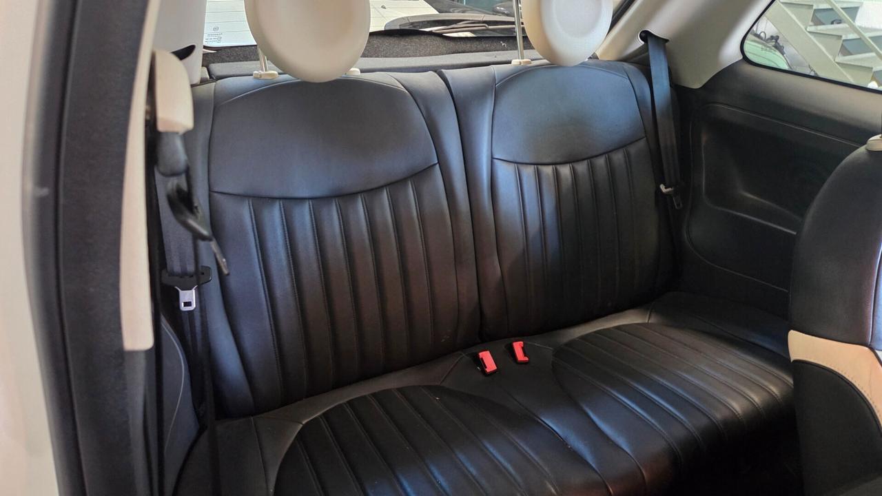 Fiat 500 1.2 GQ interni pelle