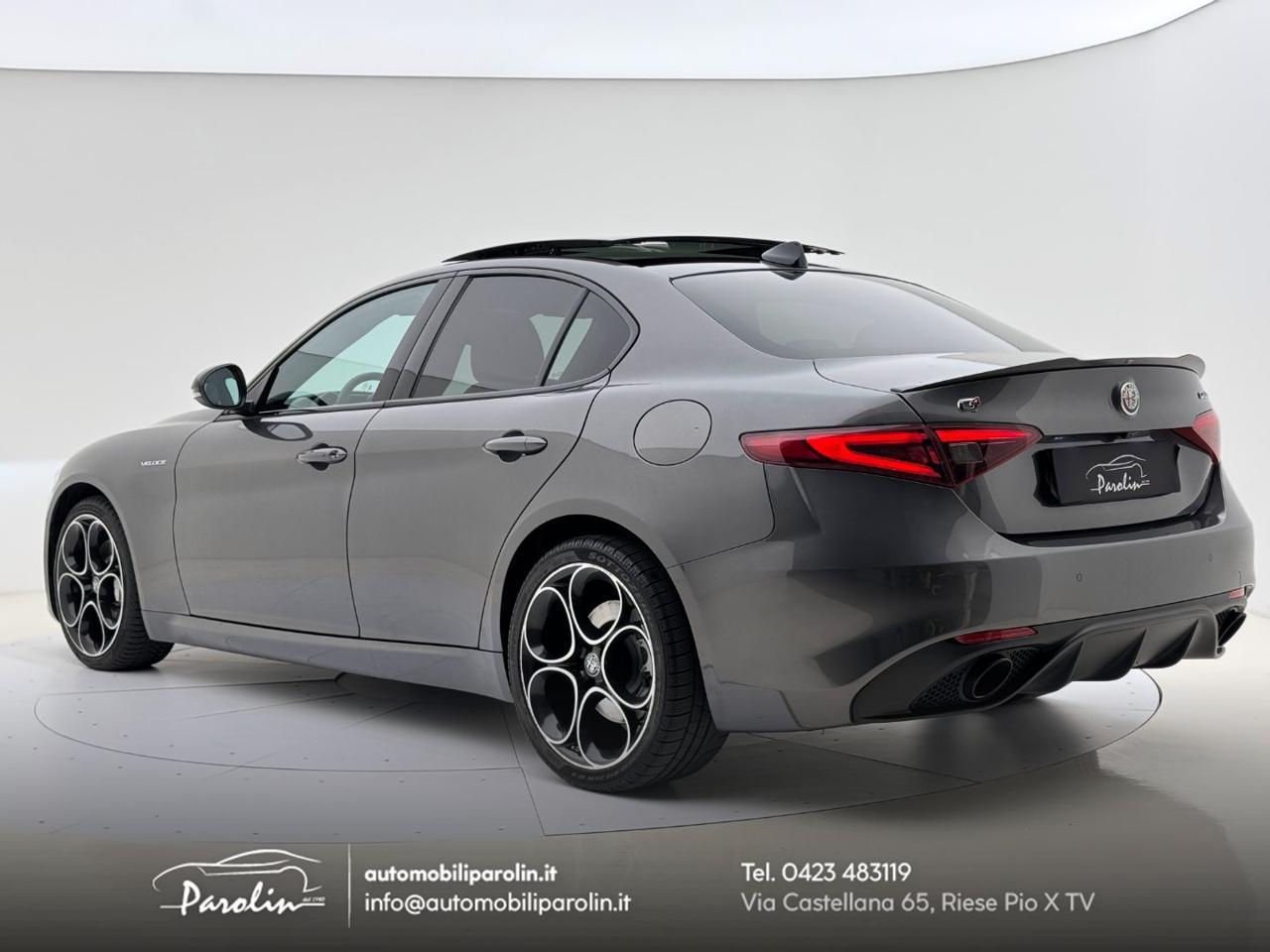 ALFA ROMEO Giulia 2.2 Turbodiesel 210 CV AT8 AWD Q4 Veloce Tetto