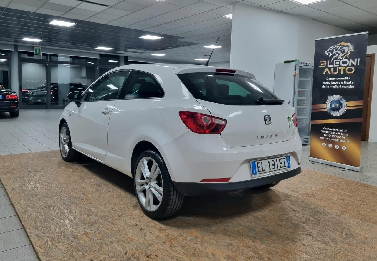 SEAT IBIZA 1.6 TDI 105CV CR DPF 3p. SPORT NEOPATENTATI