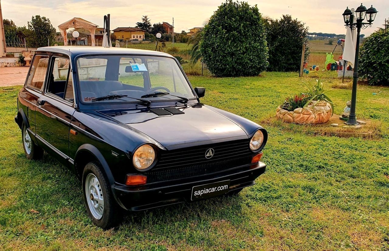 Autobianchi A 112 Elegant pochi km targhe nere