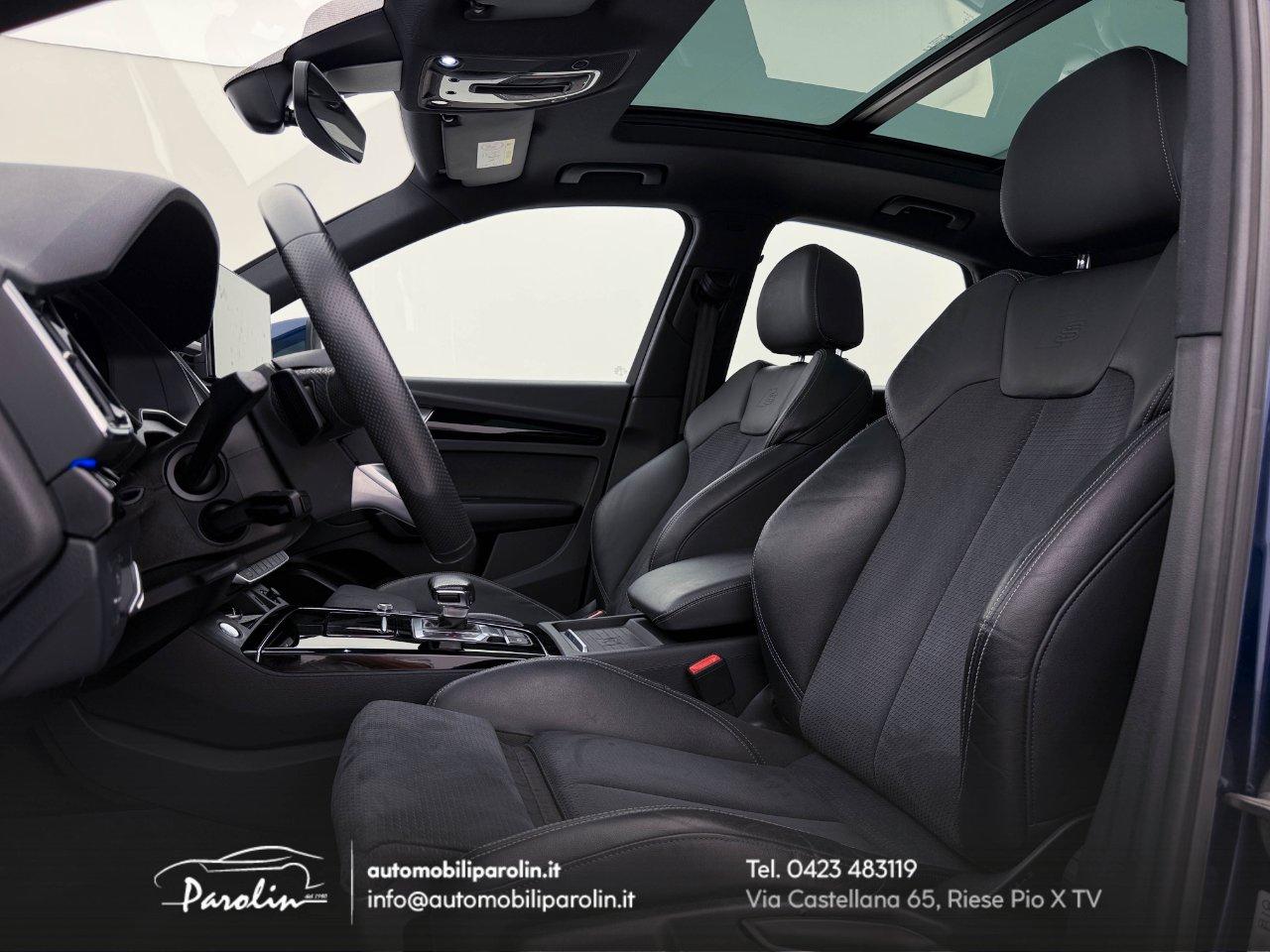 Audi Q5 Sportback 40 2.0 tdi mhev 12V S-line Plus quattro S-tronic Tetto-Black pack-20''