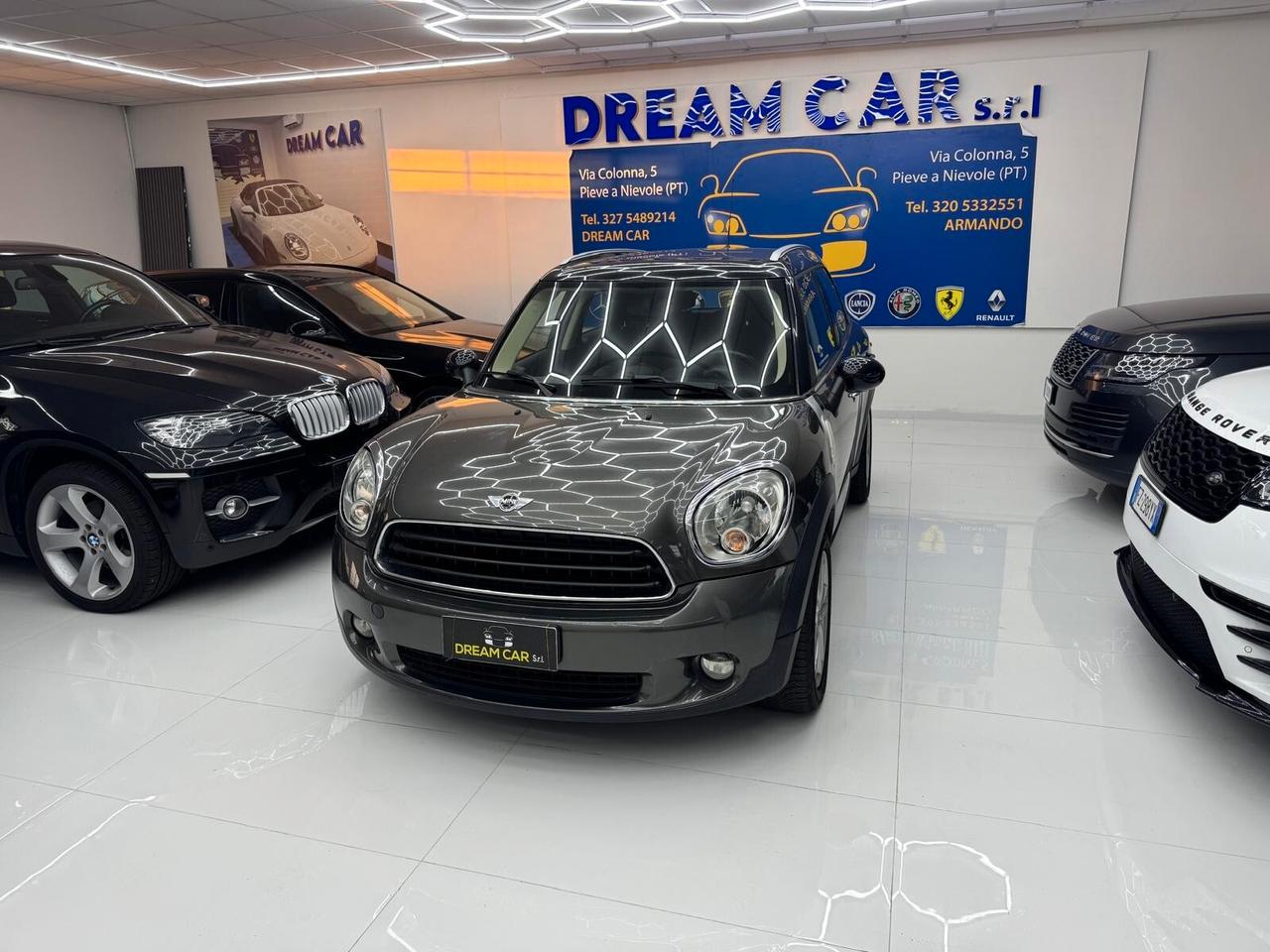 Mini Cooper D Countryman 1.6 diesel 111Cv -Ok Neopatentati