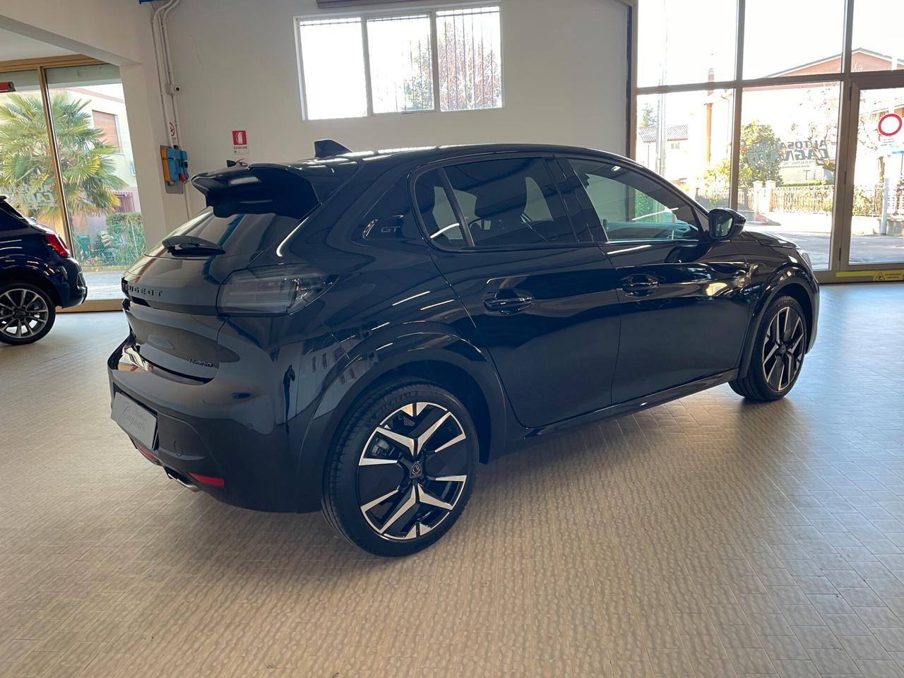 Peugeot 208 Hybrid 136 e-DCS6 GT 2025 NERO PERLA