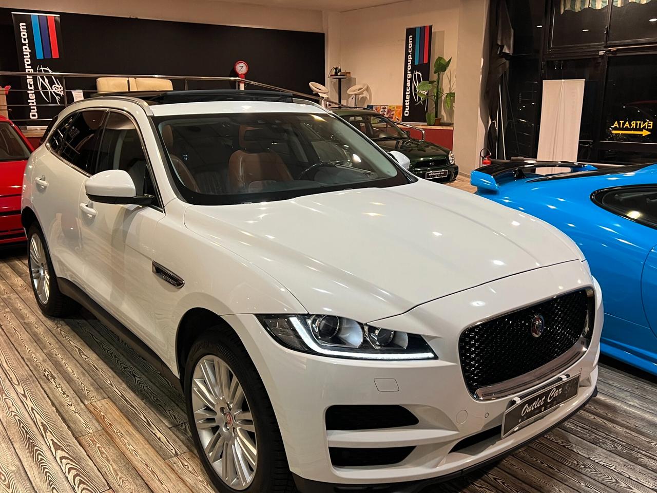 JAGUAR F-PACE 2.0d AWD PORTFOLIO/VIRTUAL TETTO/UNICO PROPRIETARIO