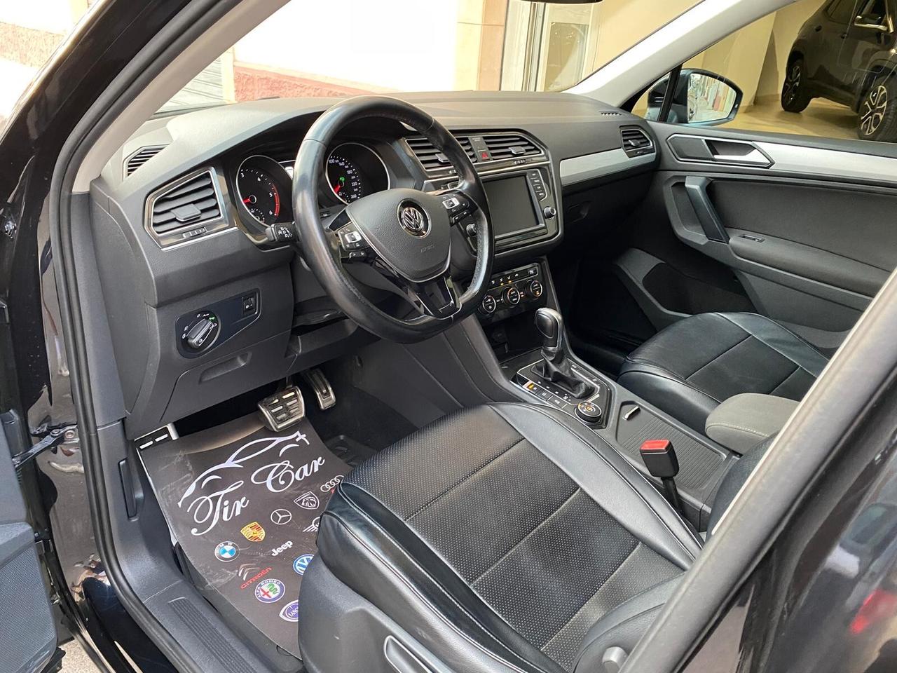 VOLKSWAGEN TIGUAN 2.0 TDI 150CV 4MOTION PELLE NAVI CRUISE ANNO 2017