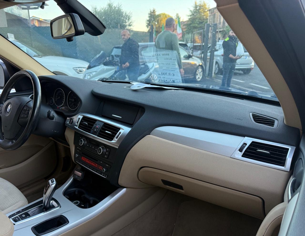 Bmw X3 20d xDrive 184cv interni Beige