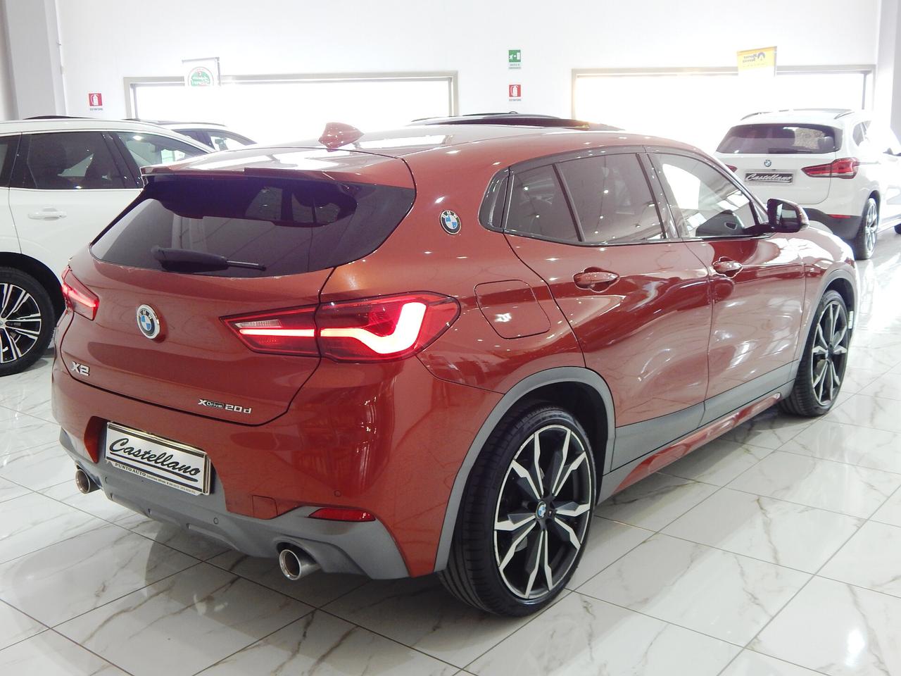BMW X2 xdrive20d Msport X Aut. TETTO-NAVI-PELLE-PARK