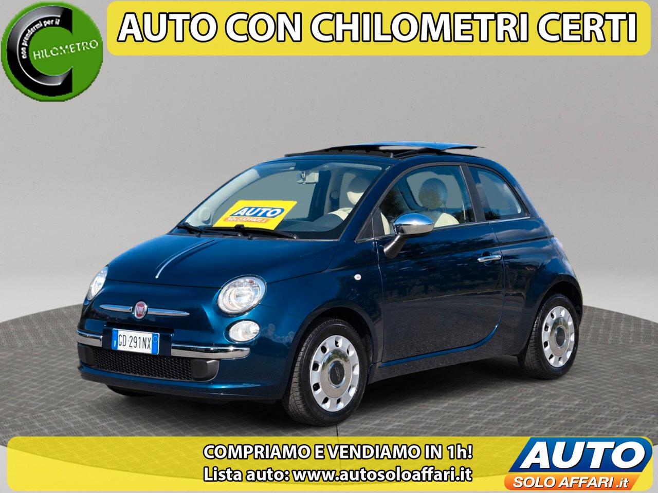 Fiat 500 1.2 CAMBIO AUTOMATICO/TETTO APRIBILE/EURO6B/68.000KM/NEOPATENTATI
