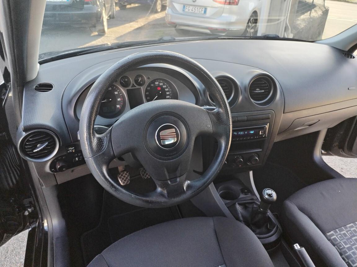 Seat Ibiza 1.2 12V 70CV 3p. Free GPL 125000KM 8/2008 CONSEGNA TAGLIANDATA