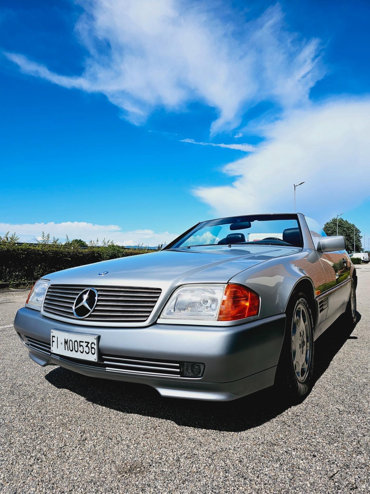 Mercedes-benz SL 500 500 SL-32 cat Targa oro Asi book service