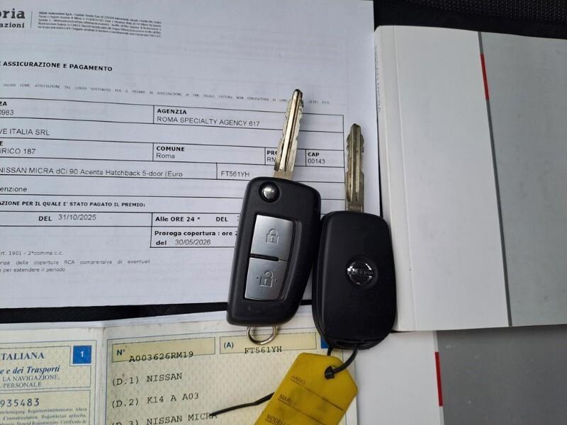 Nissan Micra 1.5 dCi KM 71.000 N-Connecta