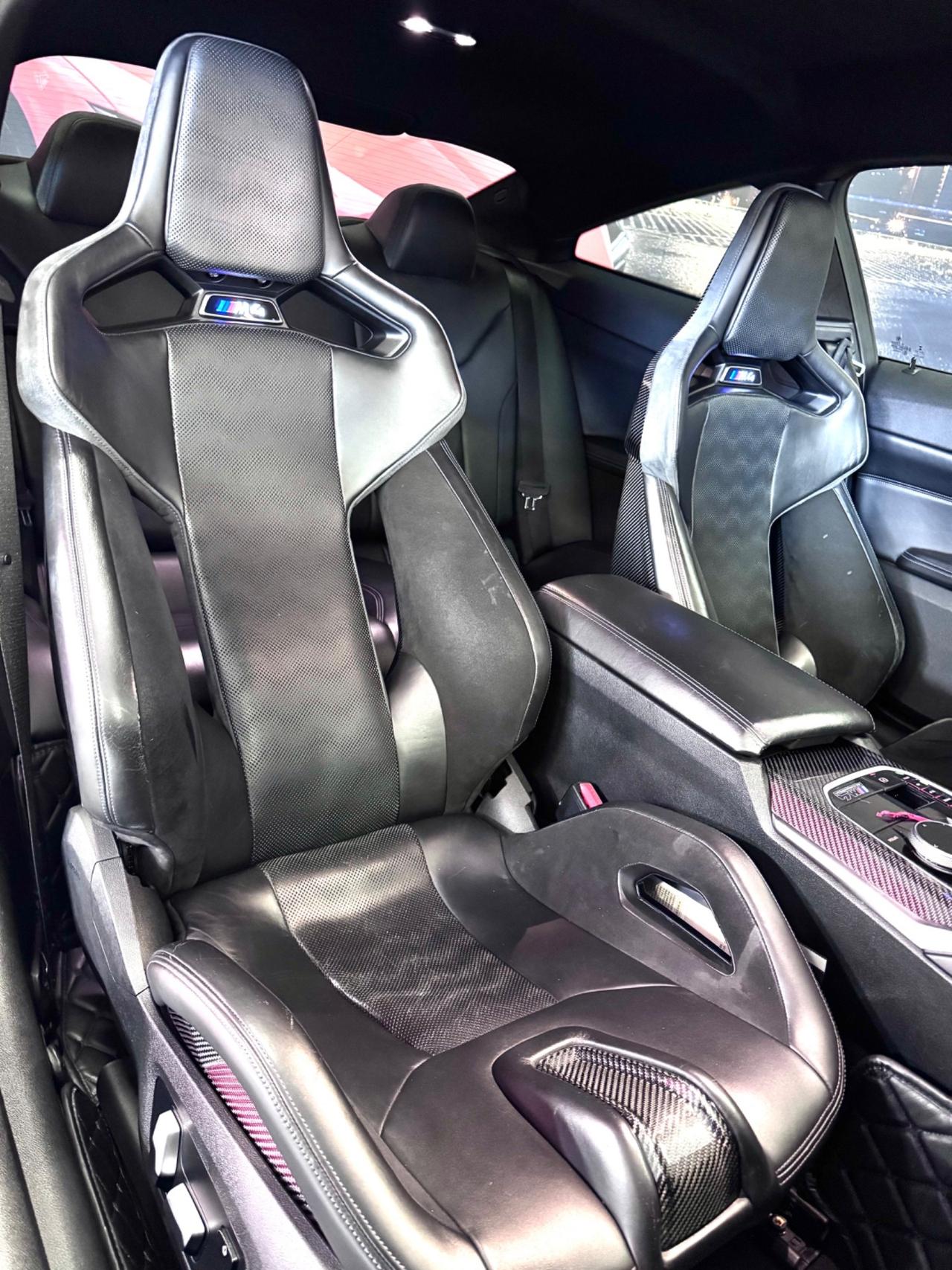 Bmw M4 COMPETITION 510CV CARBONCERAMICI + SEDILI CARBON + SCARICO OK PERMUTE CERTIFICATA