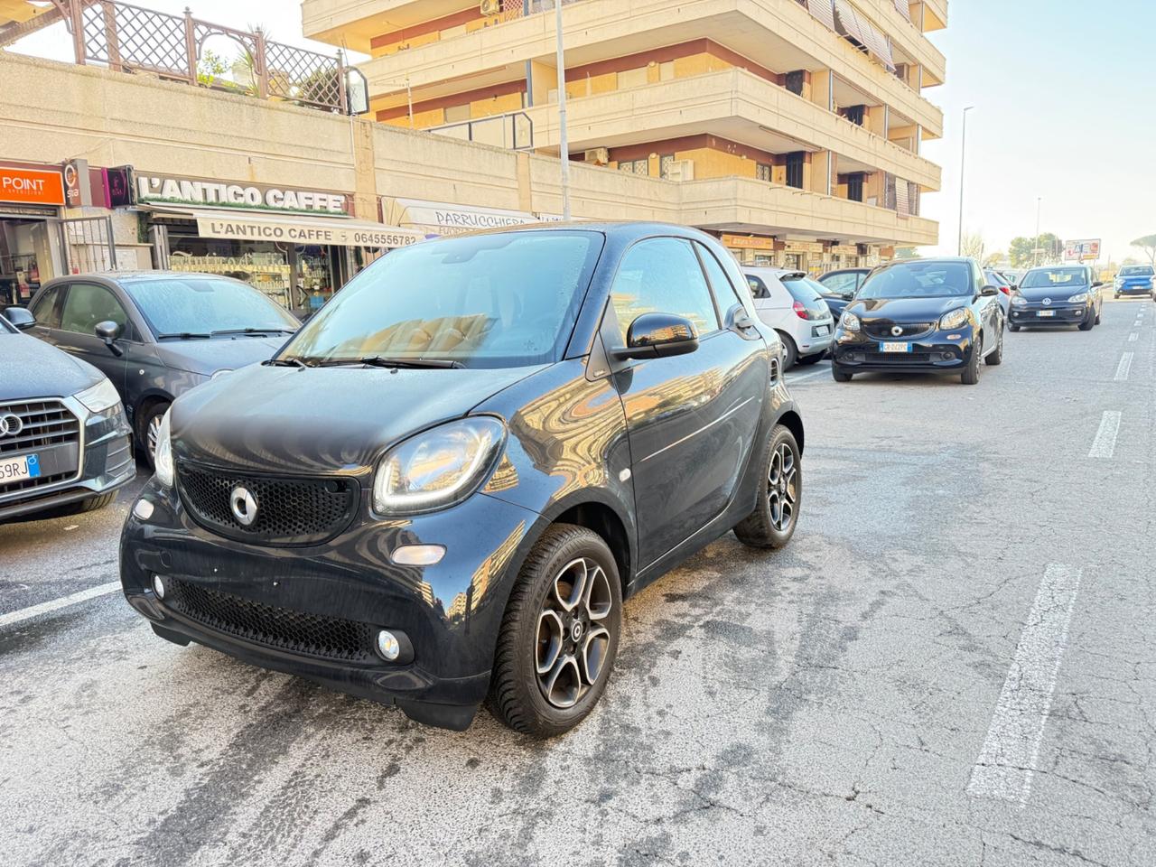 Smart ForTwo 90 0.9 Turbo Prime LED NAVI PANORAMA CERCHI 16 PELLE PDC BLUETOOTH BRACCIOLO