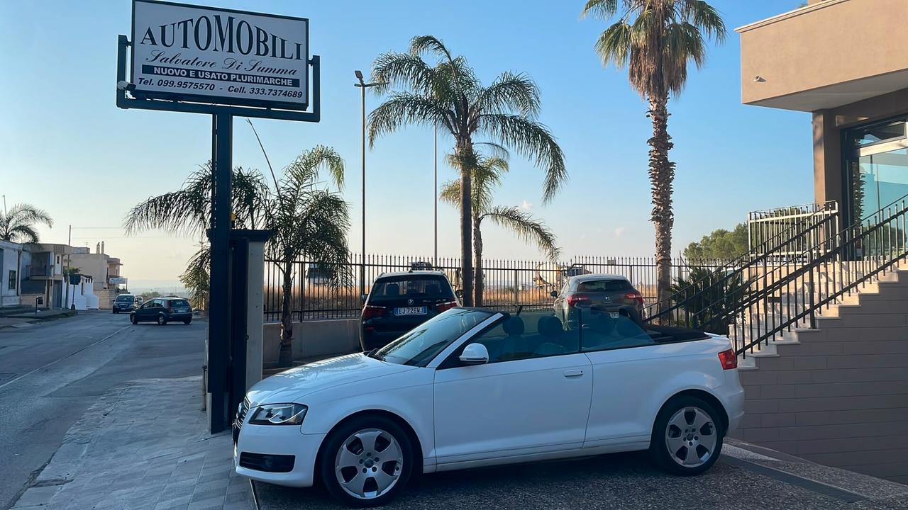 Audi A3 Cabrio 1.6 TDI 105 CV CR Ambition