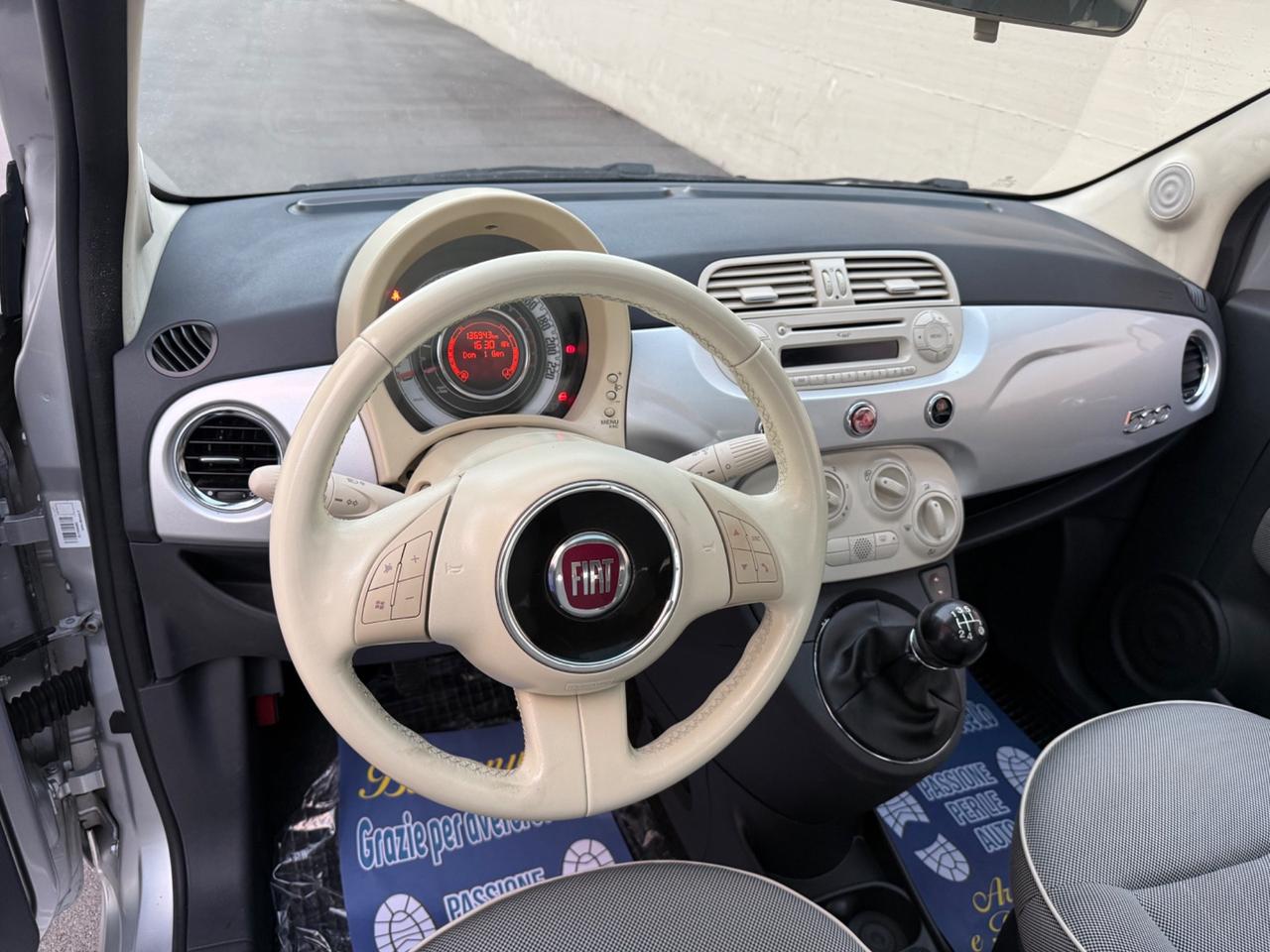 Fiat 500 1.2benzina Lounge - 2012