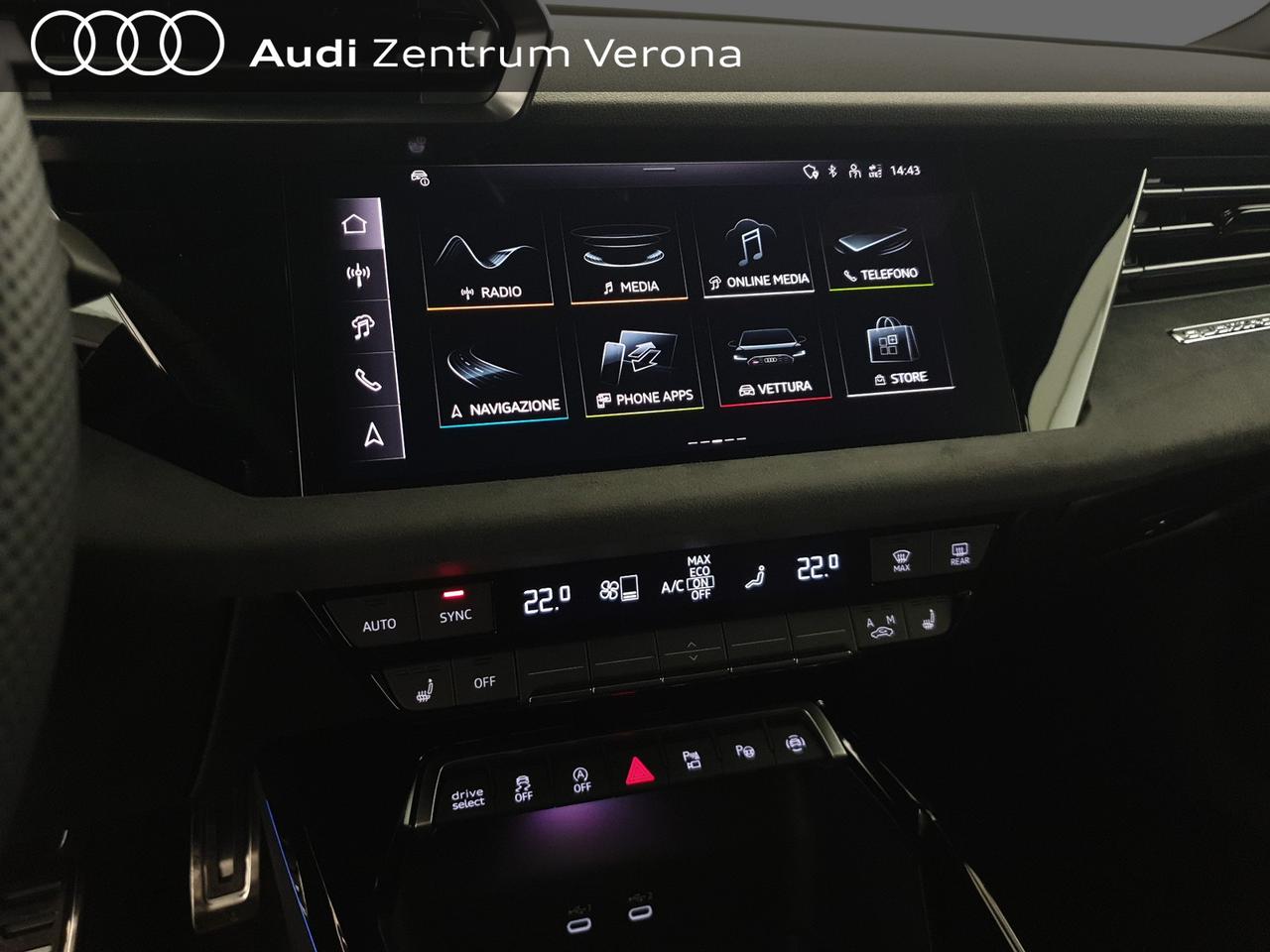 Sportback 2.5TFSI 400CV quattro S tronic