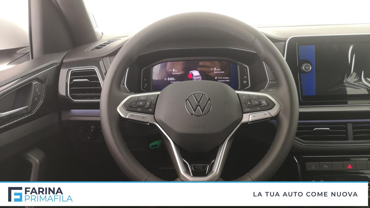 VOLKSWAGEN T-Cross 2024 - T-Cross 1.0 tsi R-Line Plus 115cv