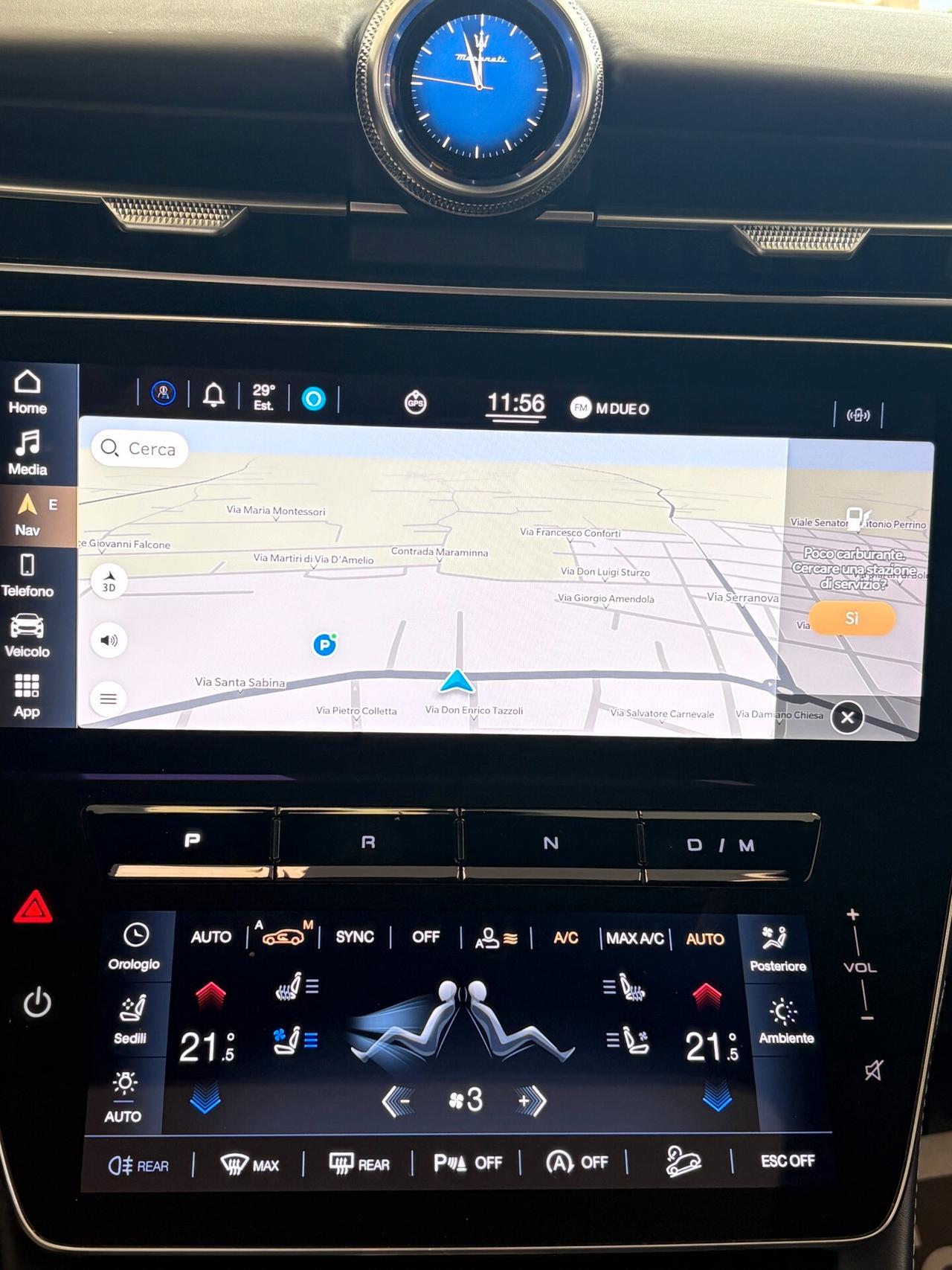 Maserati Grecale 2.0 mhev 330cv(benz/elettrica)modello MODENA con TETTO APRIBILE,VIRTUAL COCKPIT,TELECAMERA,APPLE CAR