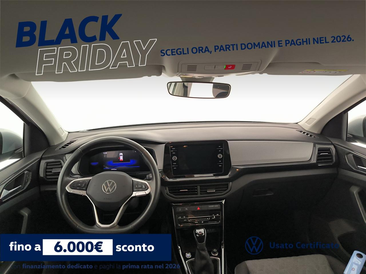 Volkswagen T-Cross 1.0 tsi life 95cv