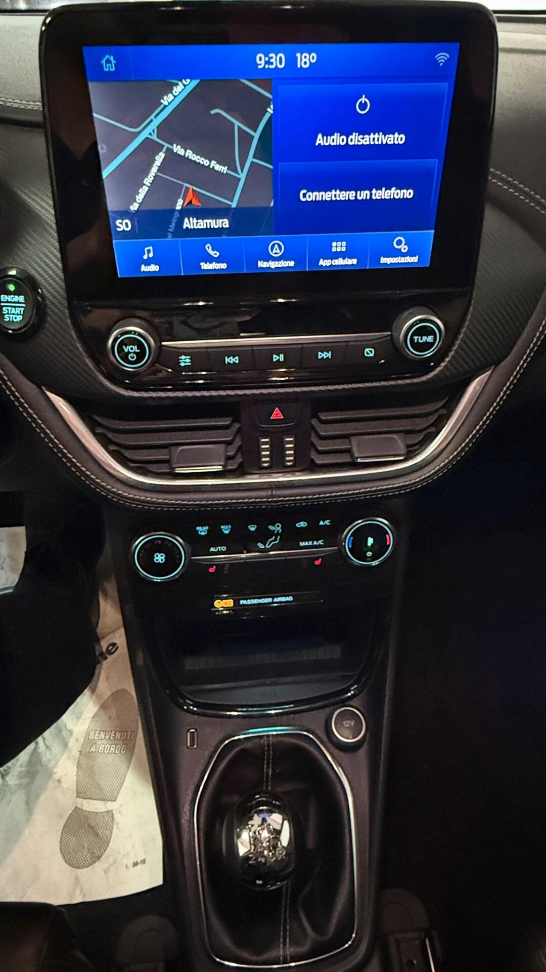 Ford Puma 1.0 EcoBoost Hybrid 155 CV S&S ST-Line Vignale usb aux android auto apple car