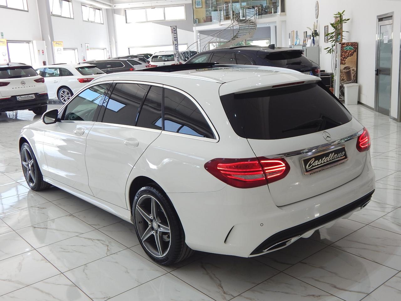 Mercedes-Benz C 250 d SW Premium 4matic Aut. TETTO-NAVI-PELLE-PARK-LED