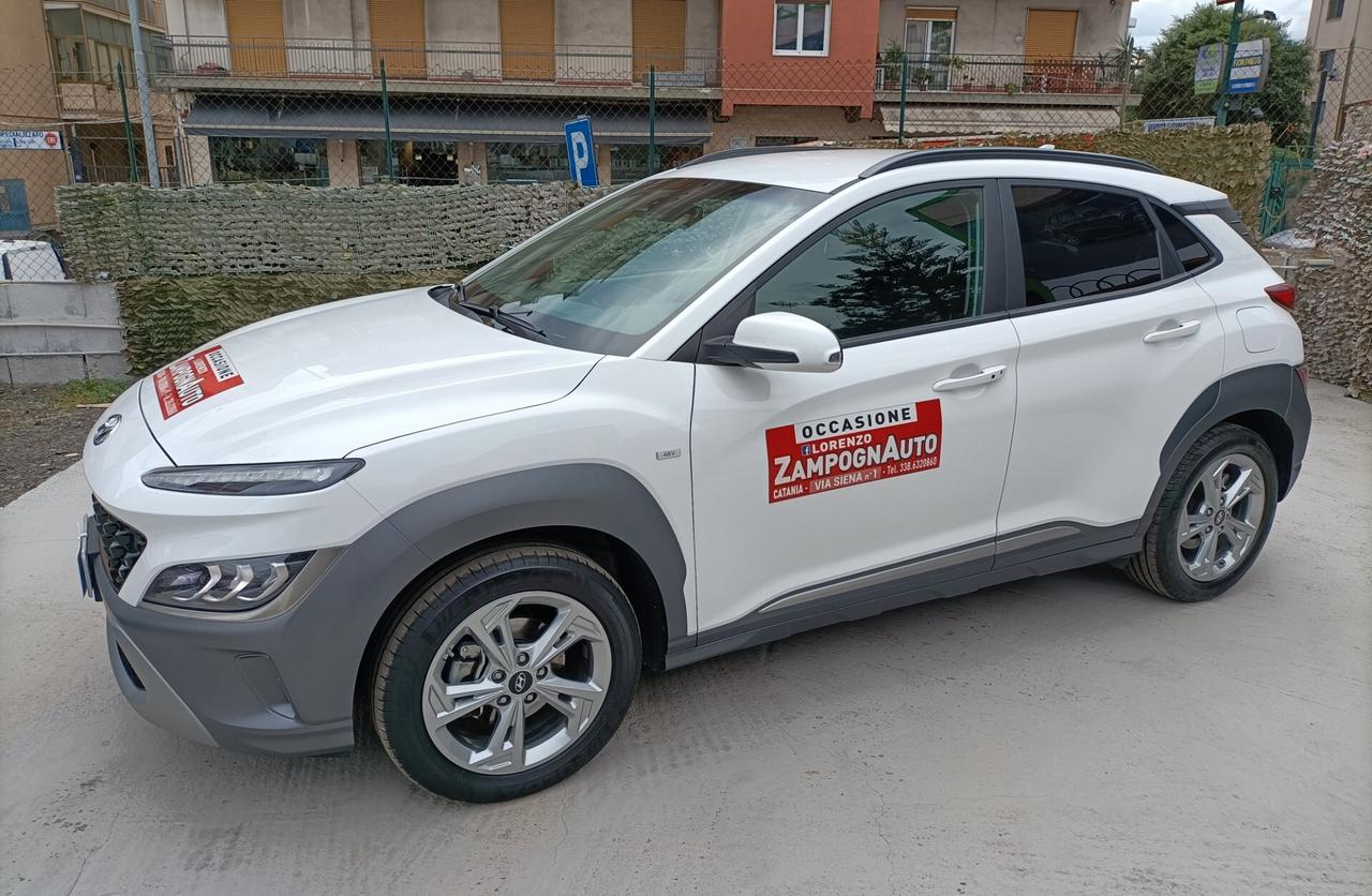 Hyundai Kona 1.6 CRDI Hybrid 48V GASOLIO Elettrica ZAMPOGNAUTO