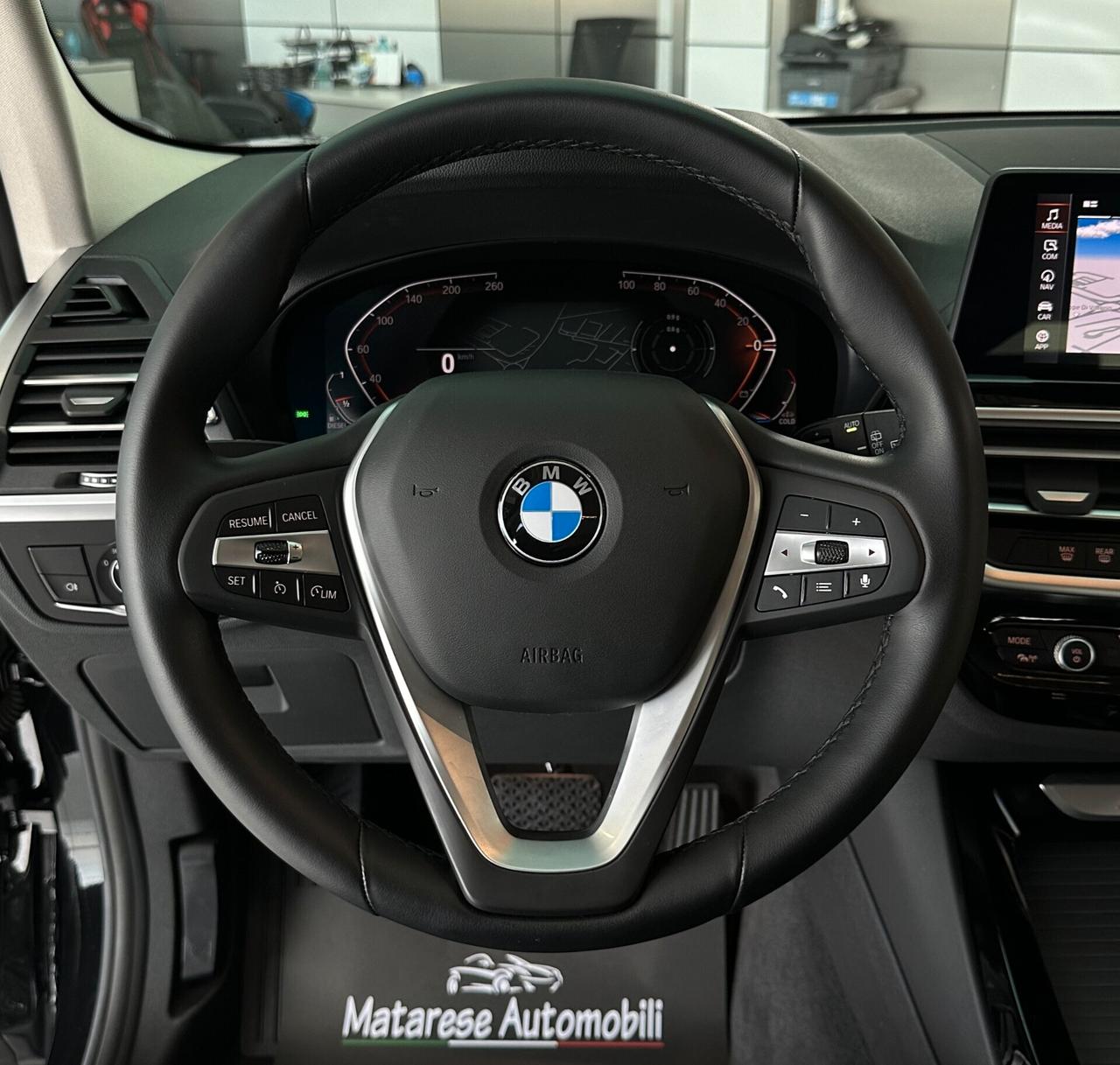 Bmw X3 BMW X3 2.0 150cv Autom Ibrida Elettrica/Diesel Full Led Cockpit Pelle PRONTA CONSEGNA