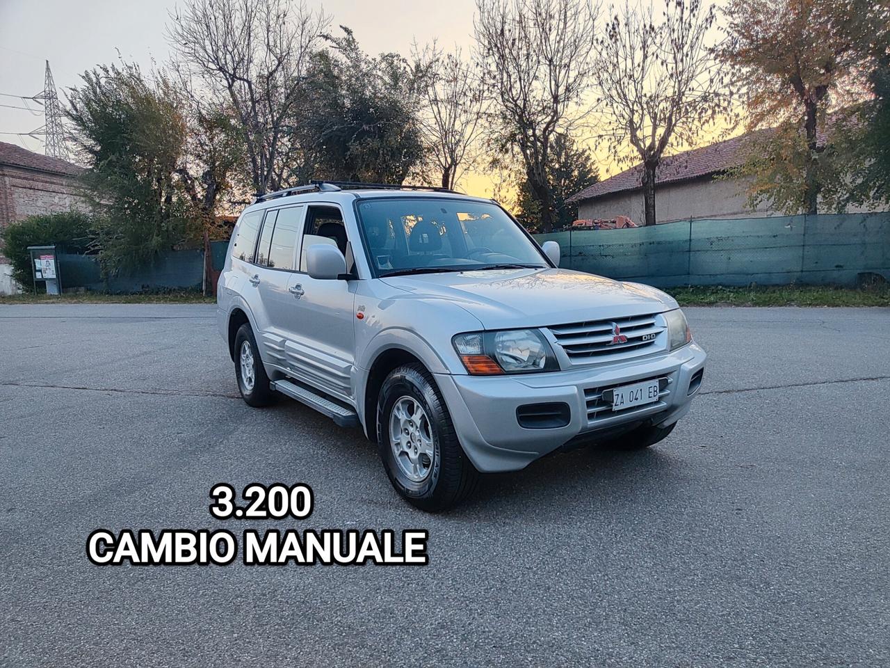 Mitsubishi Pajero 3.2 cambio manuale