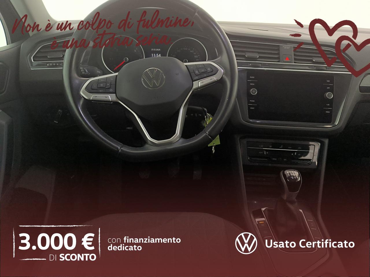 Volkswagen Tiguan 2.0 tdi life 122cv