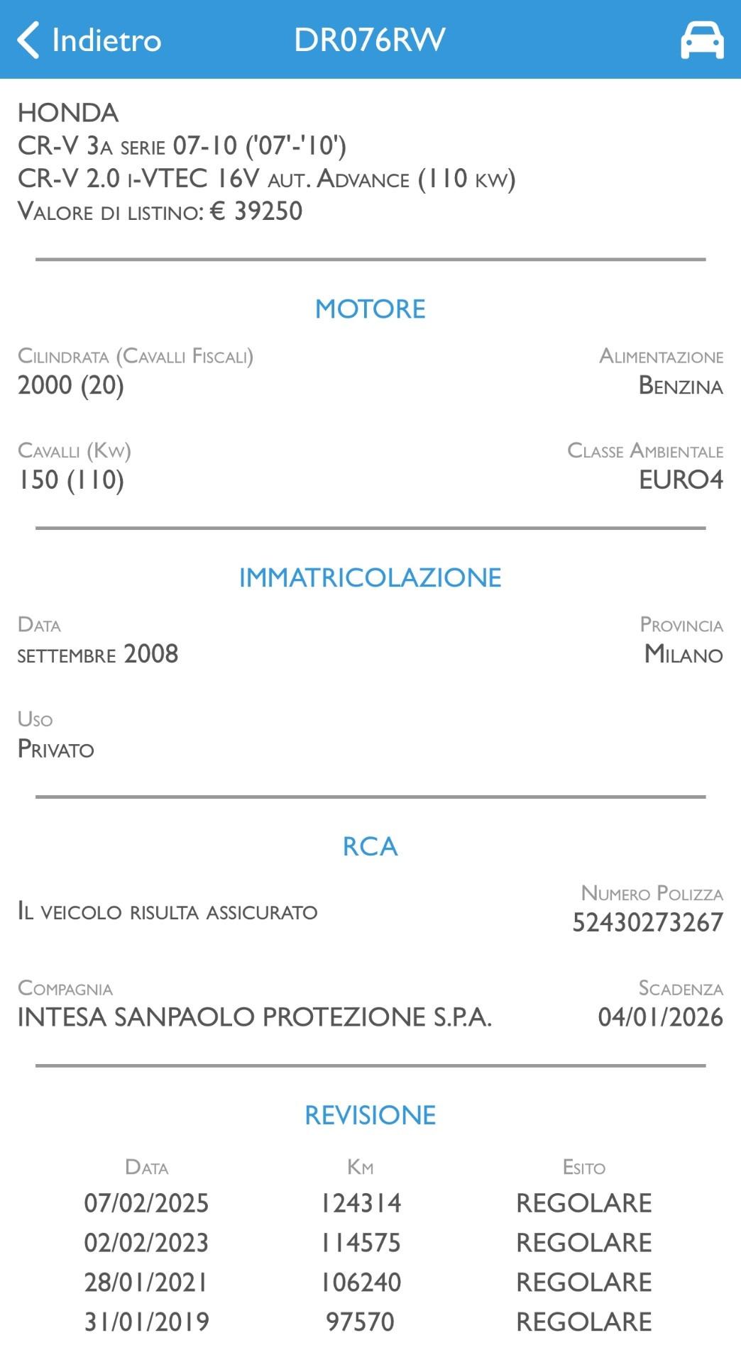 Honda CR-V 2.0 i-VTEC 16V aut. Exclusive