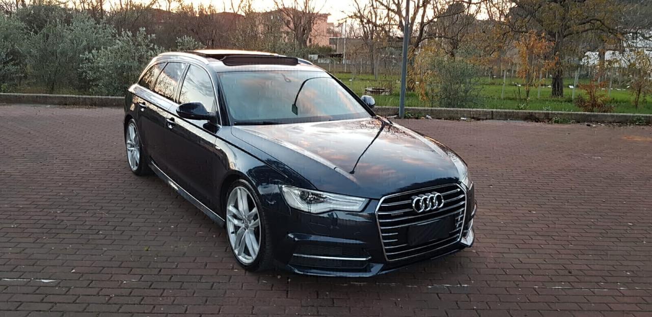 Audi A6 Avant 3.0 TDI 272 CV quattro S tronic s-line,tetto apribile,interni in pelle ghiaccio,fari led bixeno,,cerchi da 20,navigatore ,full optional