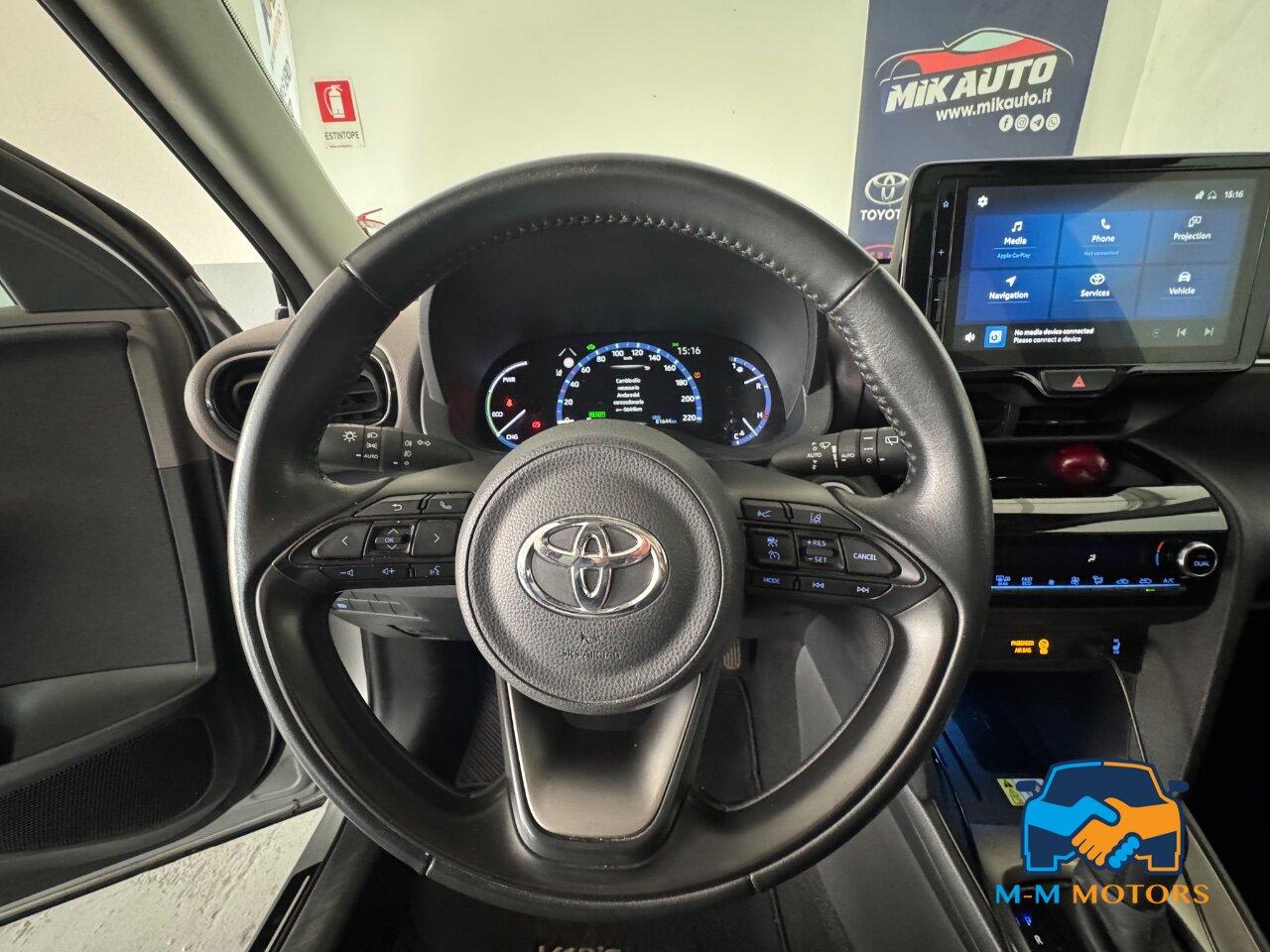 Toyota Yaris Cross 1.5h Lounge awd-i 116cv e-cvt UNICOPRO GANCIO TRAINO TAGLIANDI TOYOTA