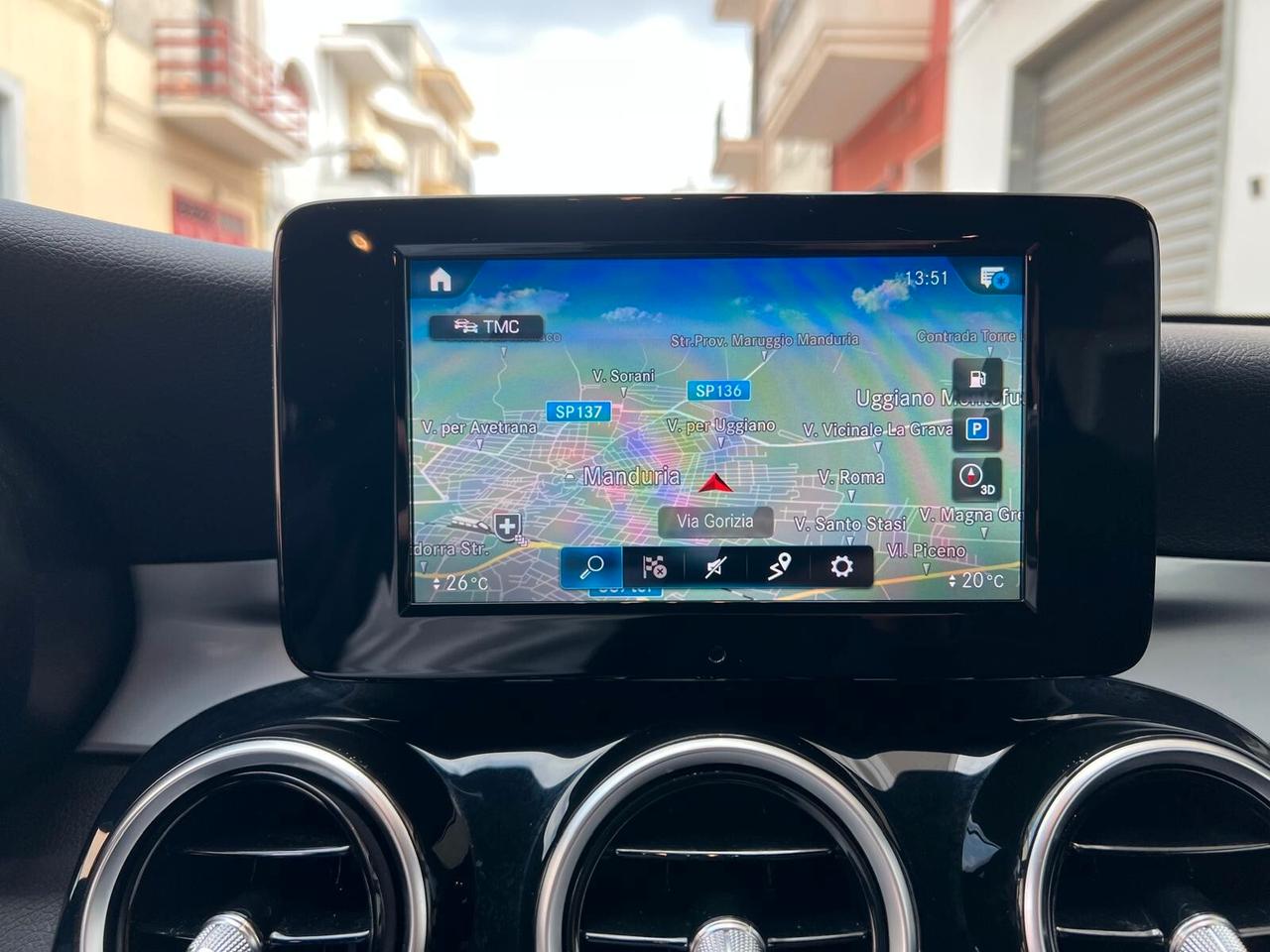 MERCEDES GLC 220D COUPE' 4MATIC SPORT 2.0 194CV PELLE NAVI CAM ANNO 2021