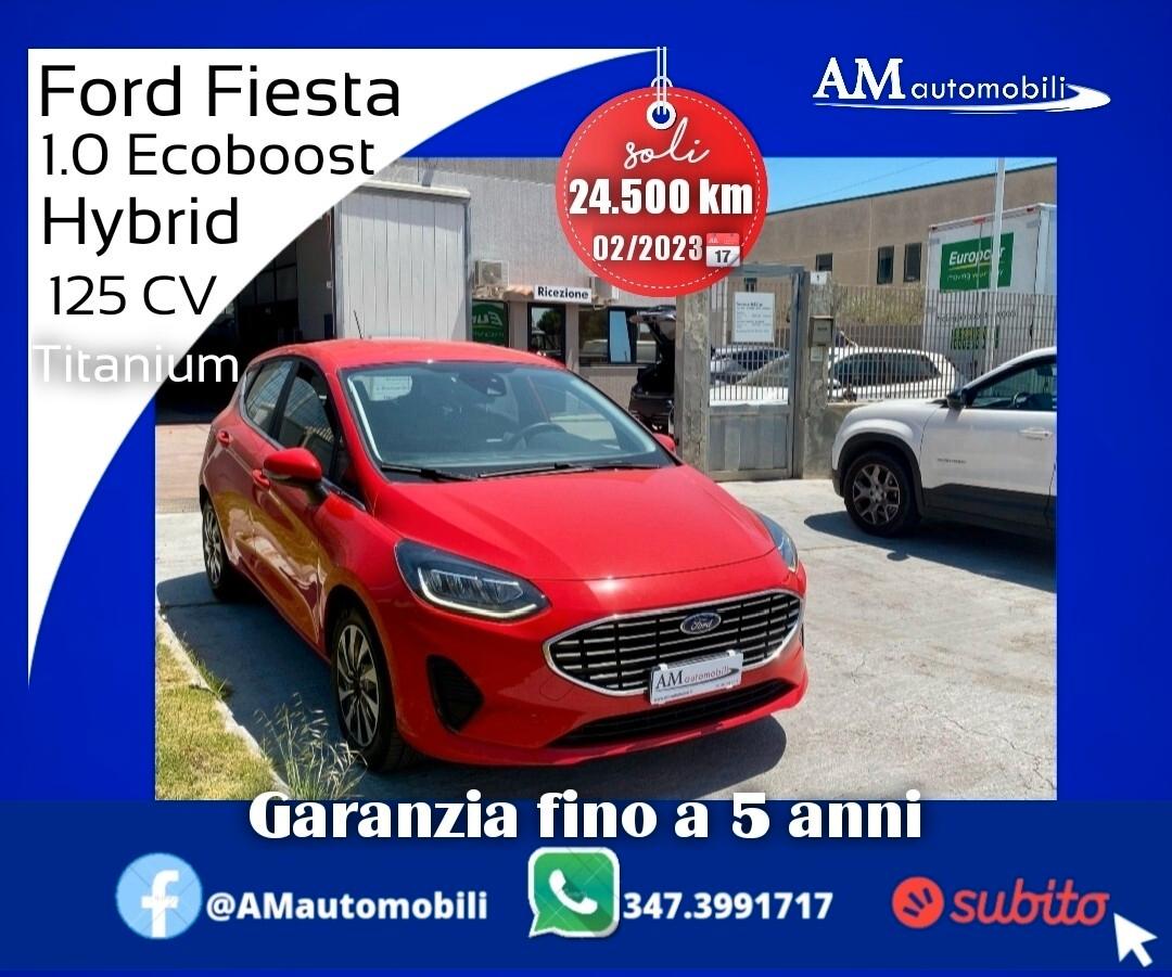 Ford Fiesta 1.0 Ecoboost Hybrid 125 CV Titanium
