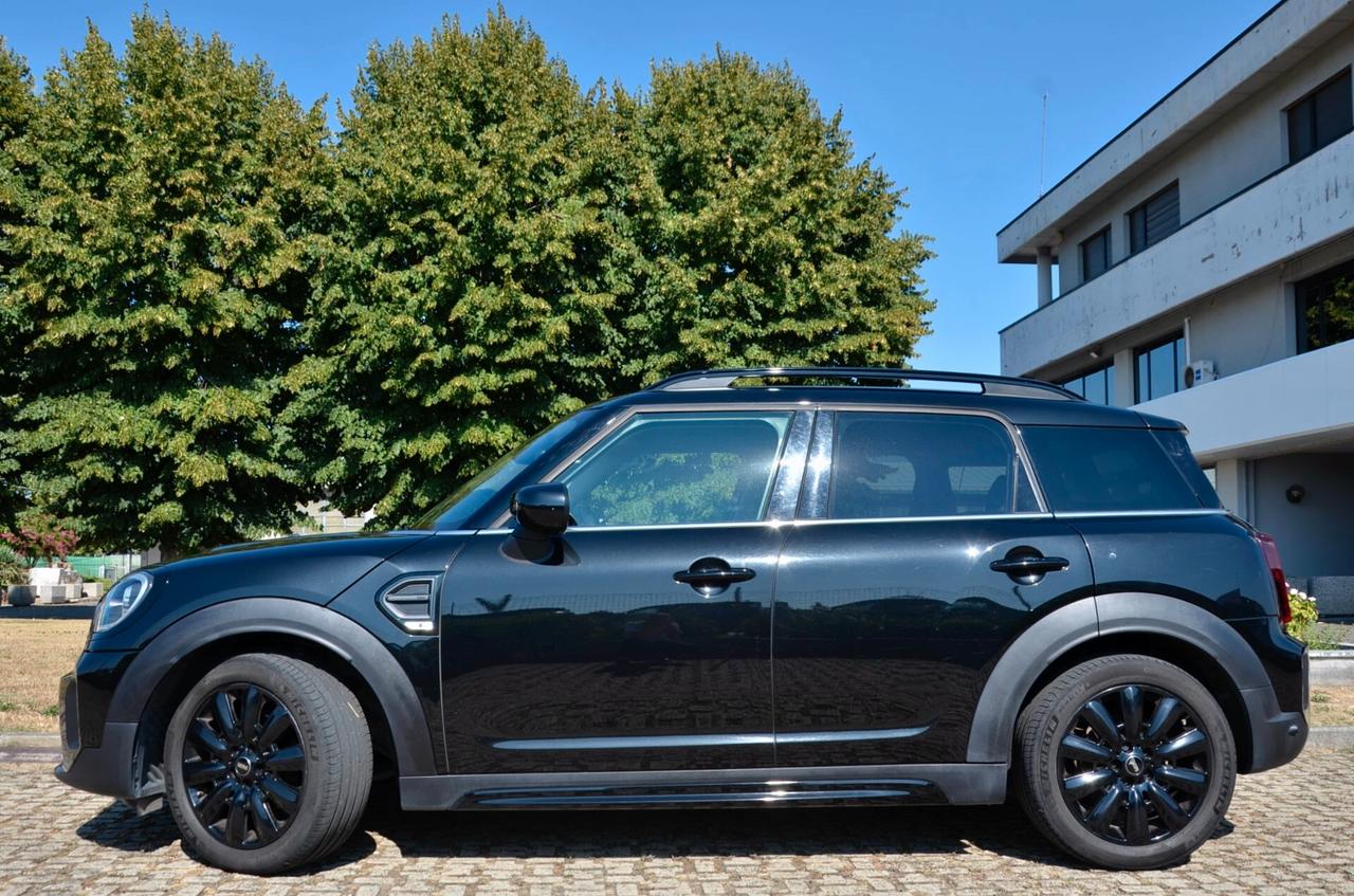MINI COUNTRYMAN 1.5 COOPER CLASSIC 136cv AUTO GARANZIA UFF MINI 11/2026, UNICOPROPRIETARIO, EURO 6D, UFF ITALIANA, PACCHETTO SERVICE, TOTAL BALCK, RETROCAMERA, PERMUTE