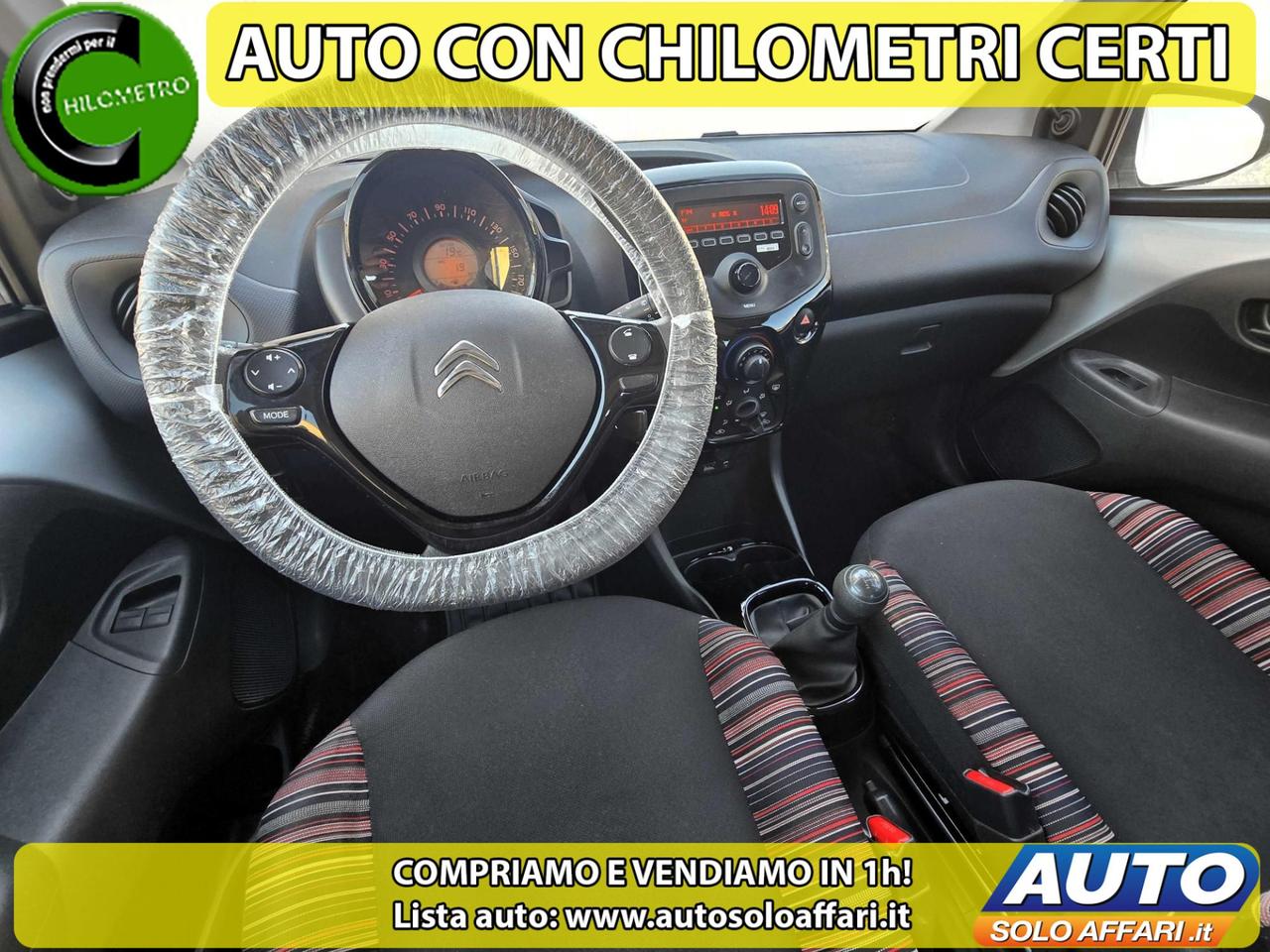 Citroen C1 5 Porte C1 5P 1.0 VTI 72CV EU6C 59.000KM - TASSO ZERO!!