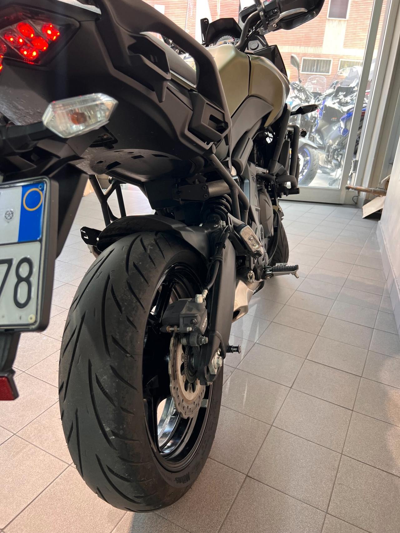 Kawasaki Versys 650 green line