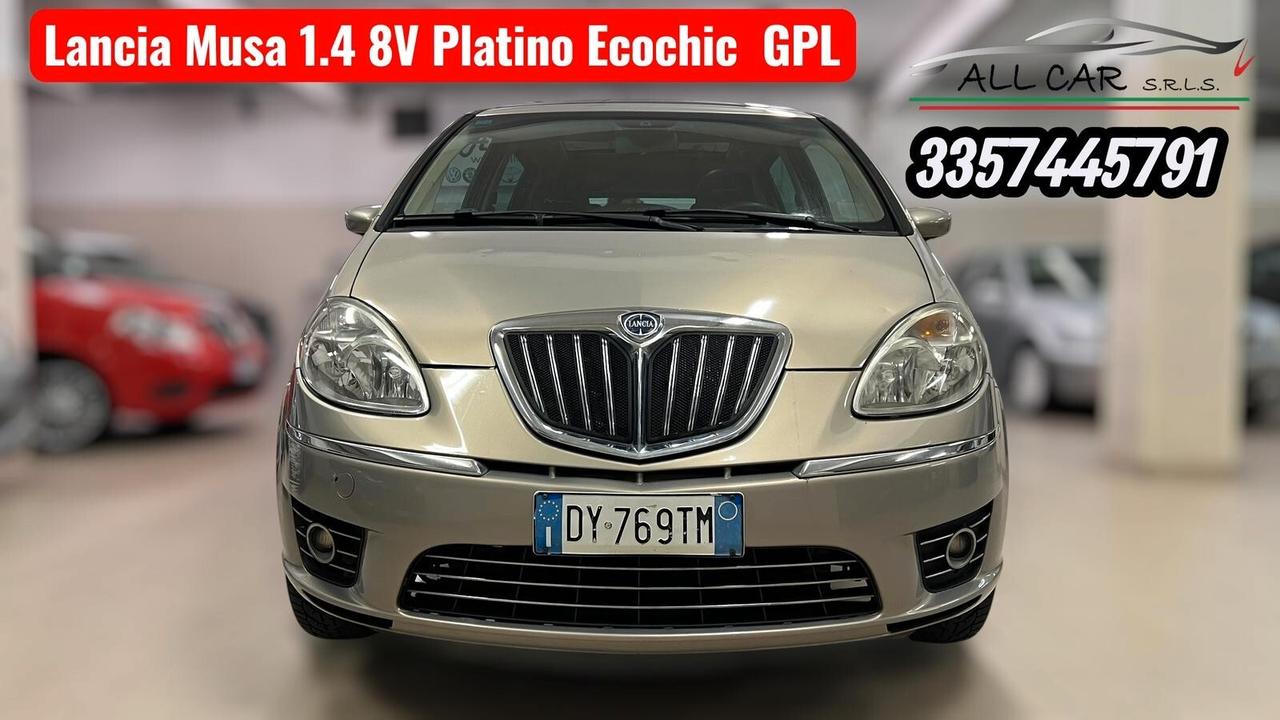 Lancia MUSA 1.4 Platino Ecochic GPL
