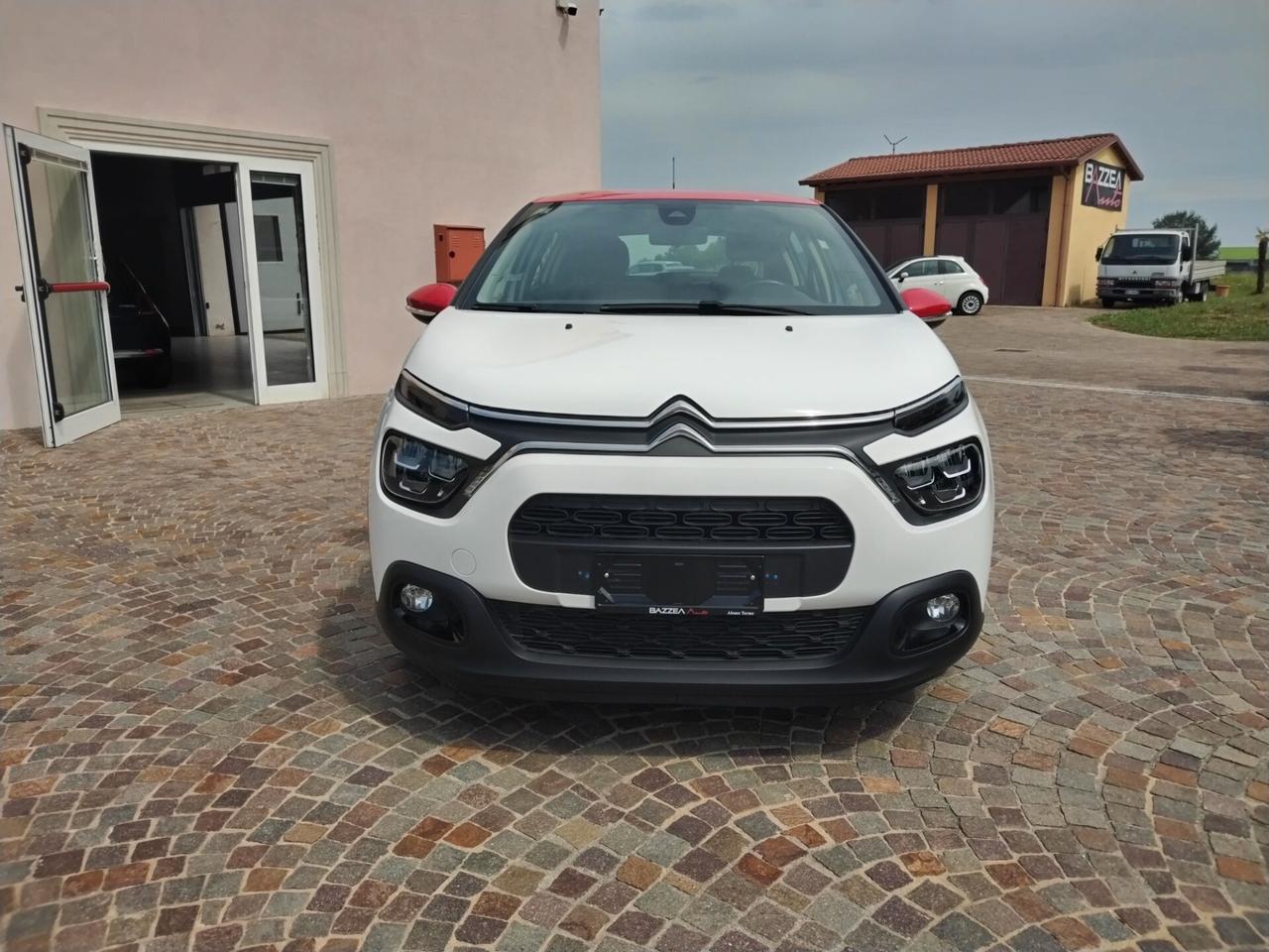 Citroen C3 Shine tetto rosso