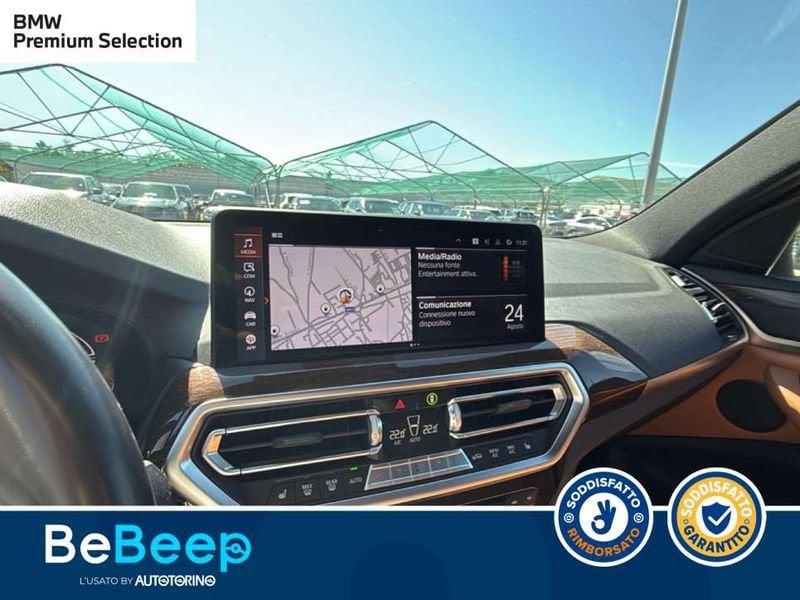 BMW X3 XDRIVE20D MHEV 48V MSPORT AUTO